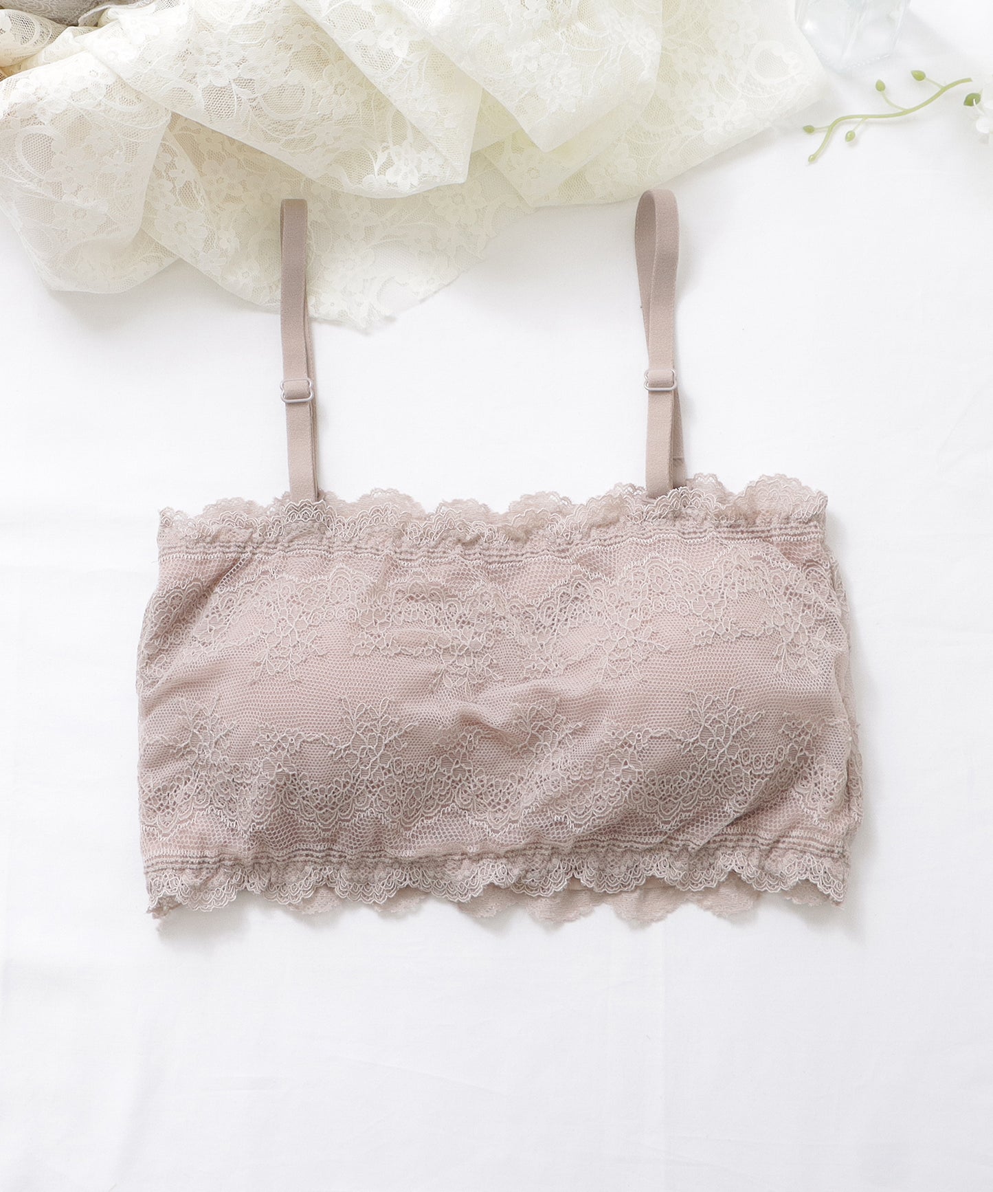 フレンチシックチューブトップブラジャー