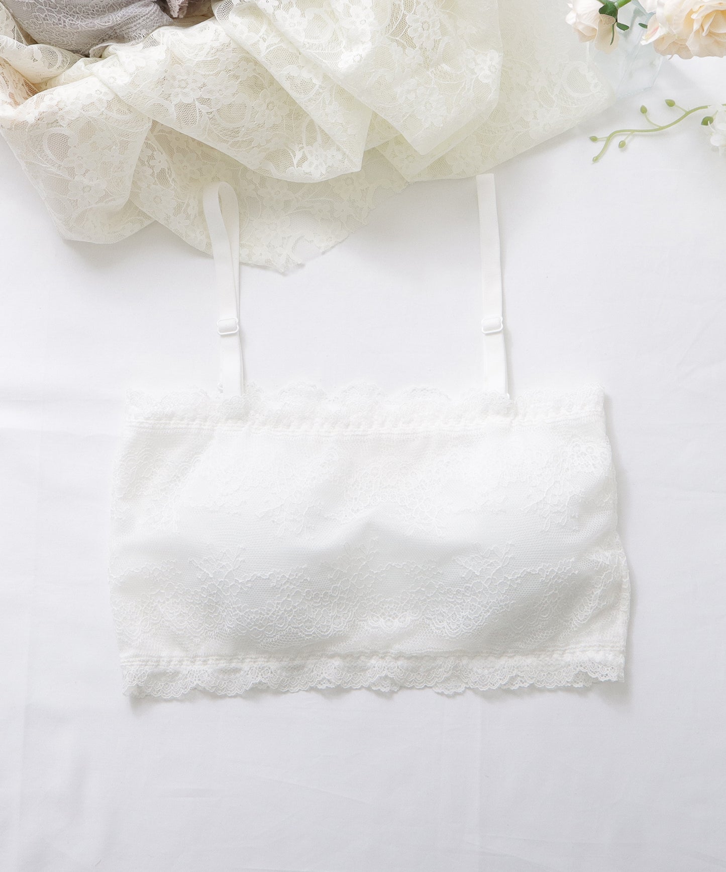 フレンチシックチューブトップブラジャー