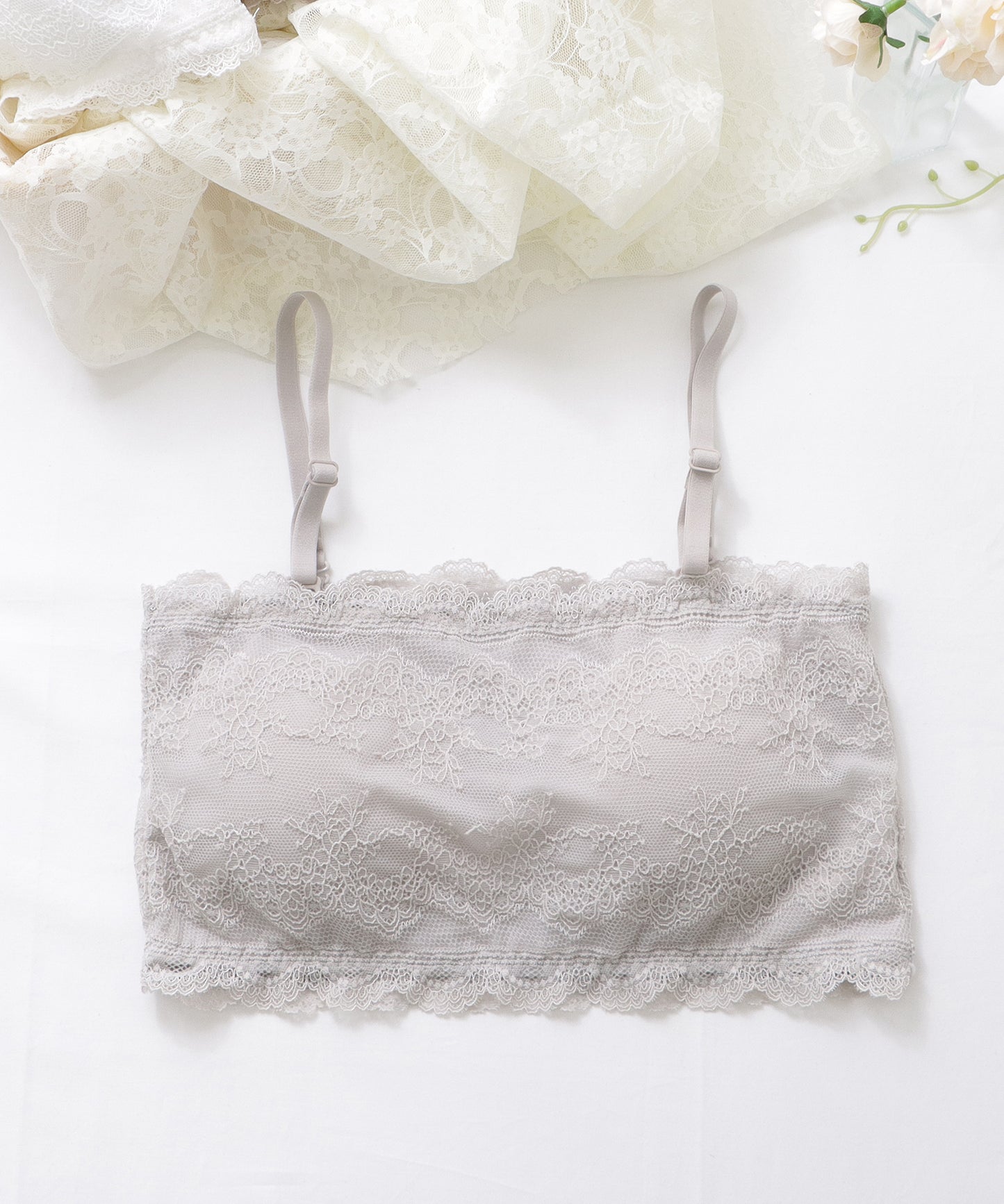 フレンチシックチューブトップブラジャー