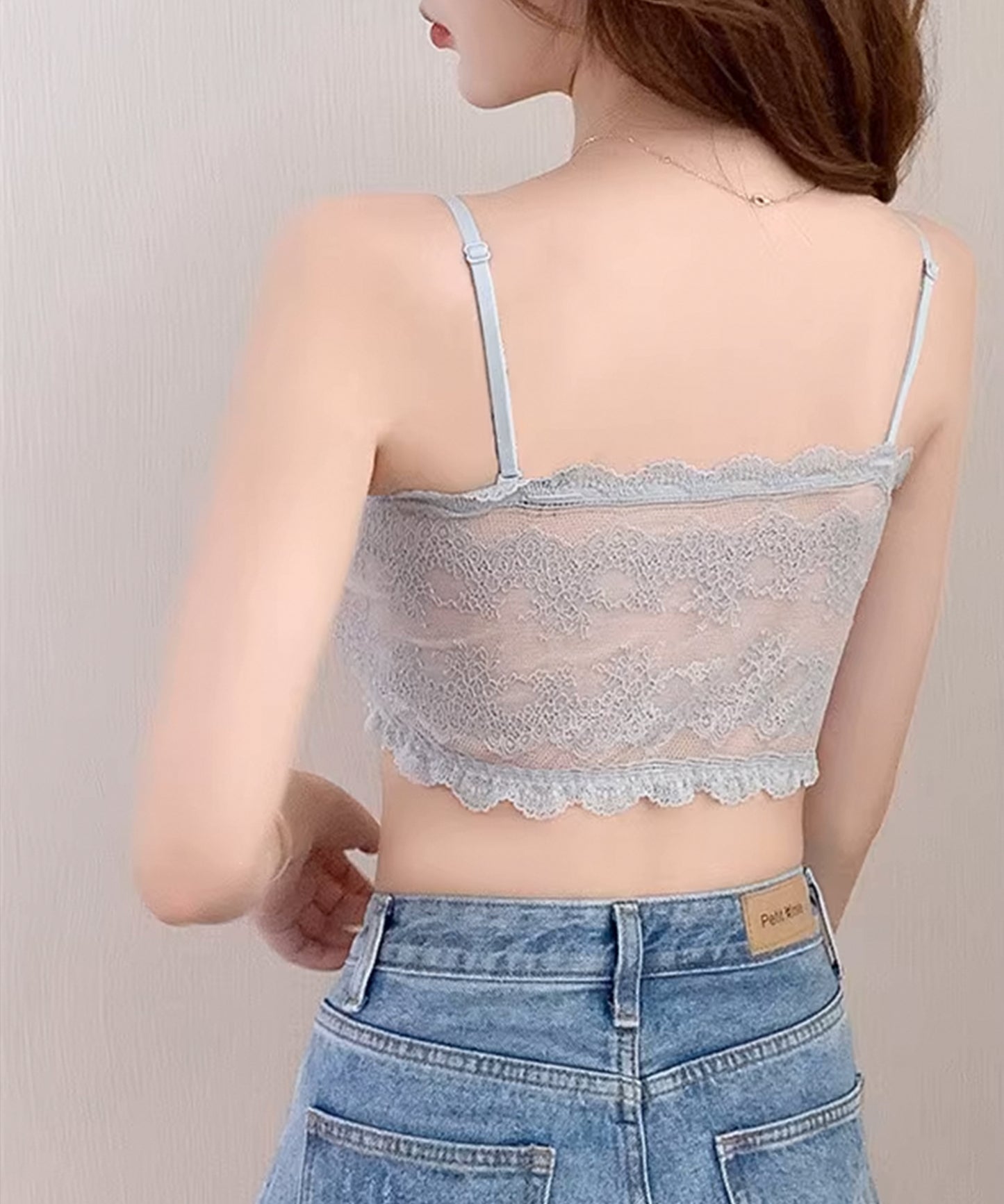 フレンチシックチューブトップブラジャー