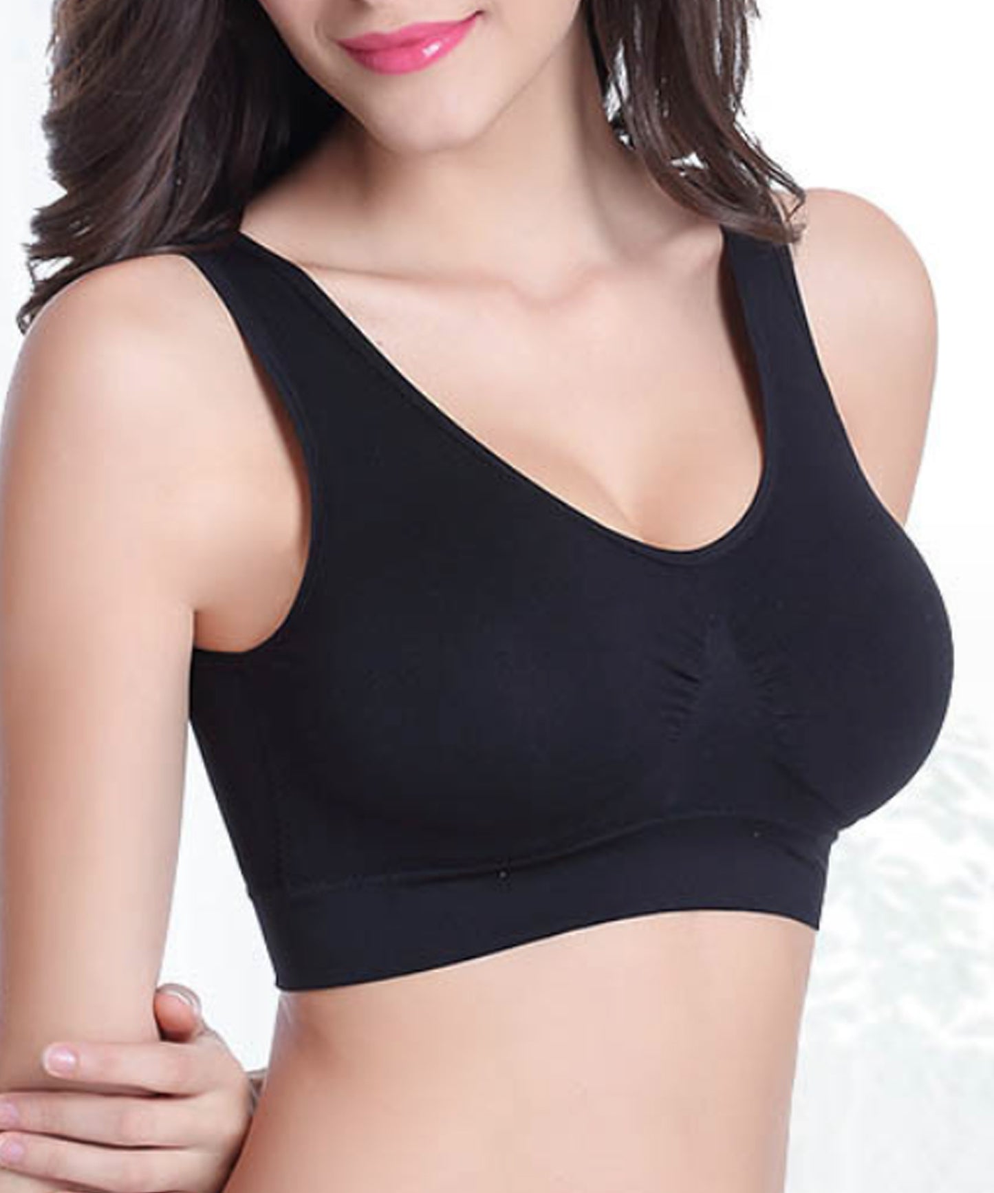 シンプルカラーコンフォートブラジャー