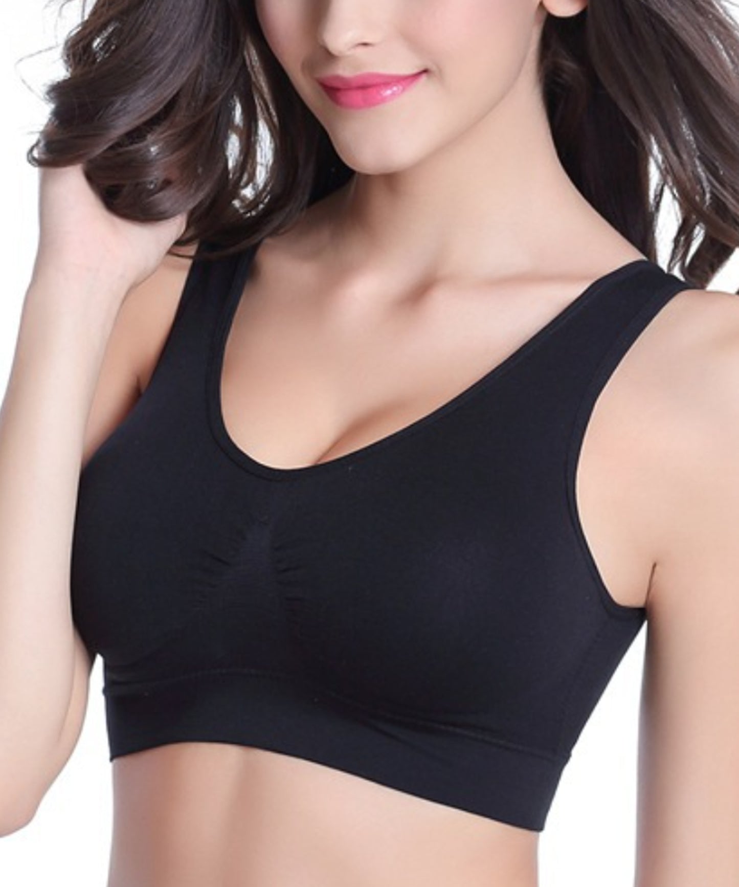 シンプルカラーコンフォートブラジャー