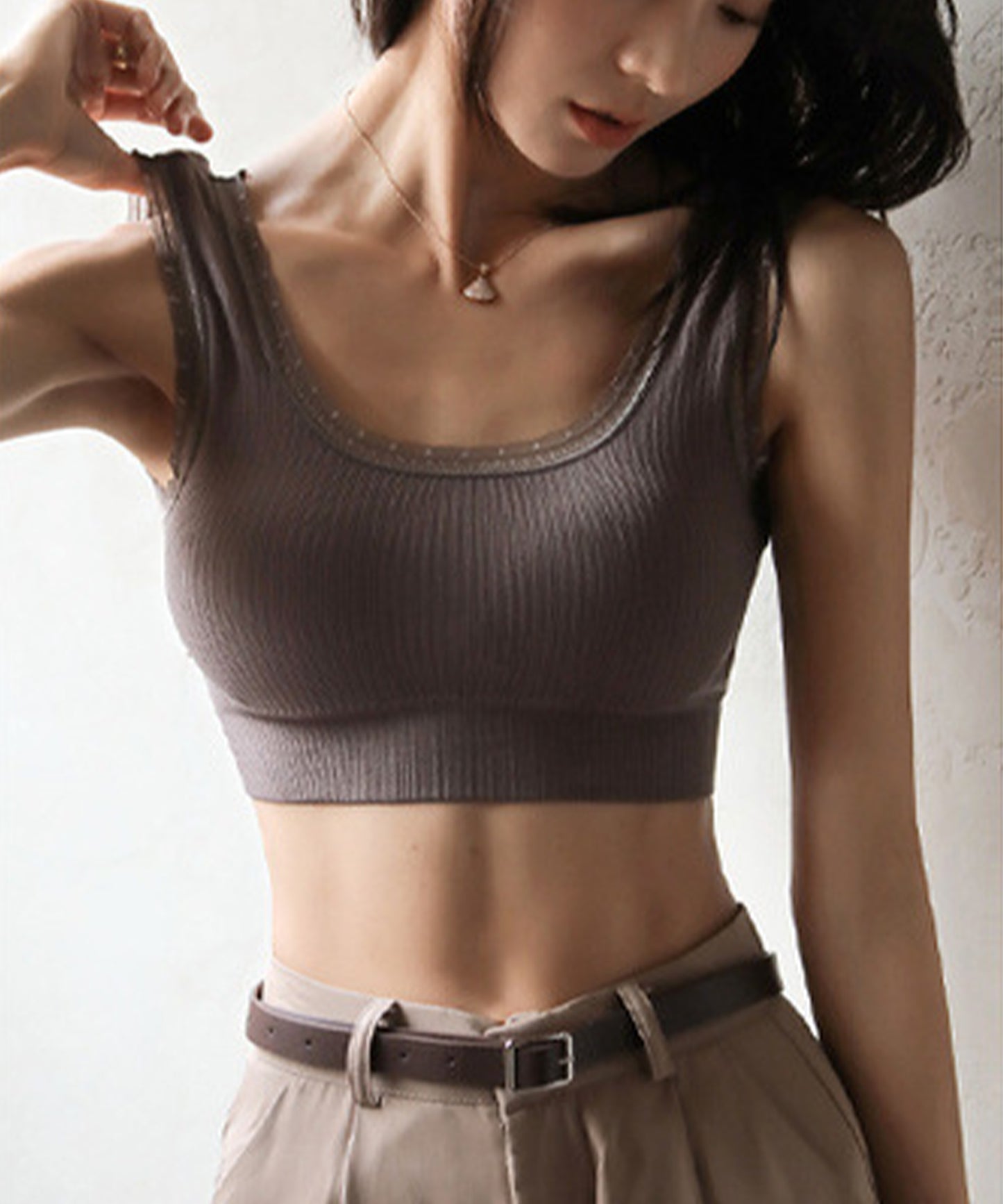 リブコンフォートブラジャー