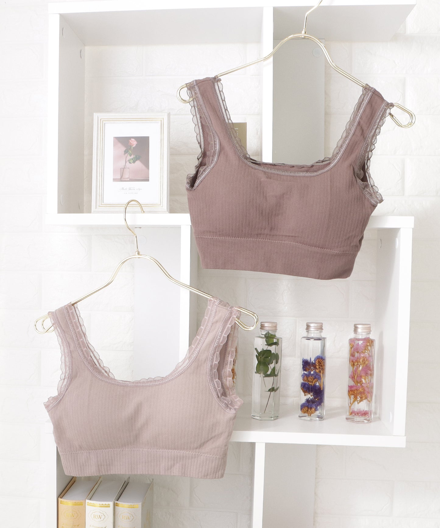 リブコンフォートブラジャー