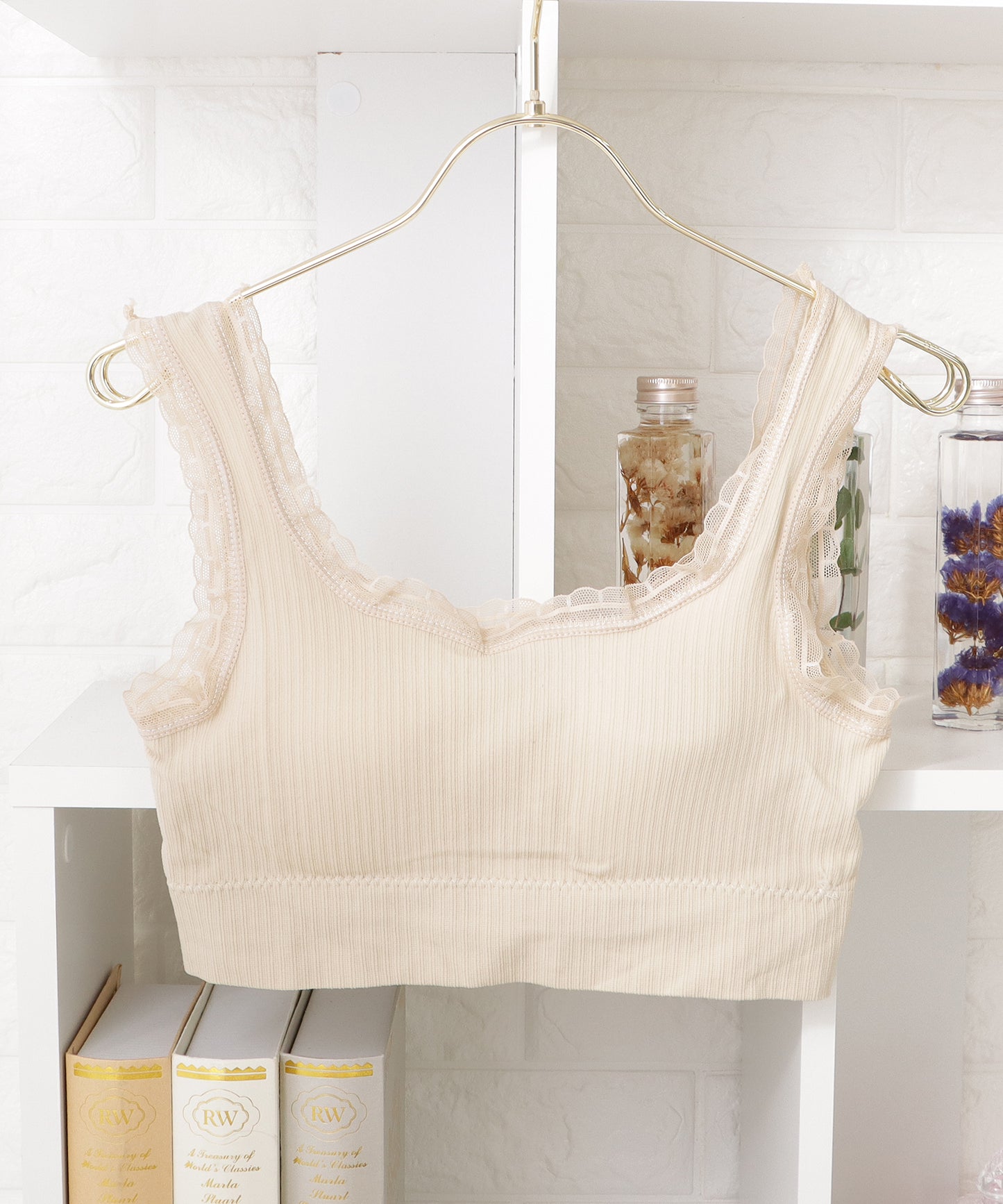 リブコンフォートブラジャー