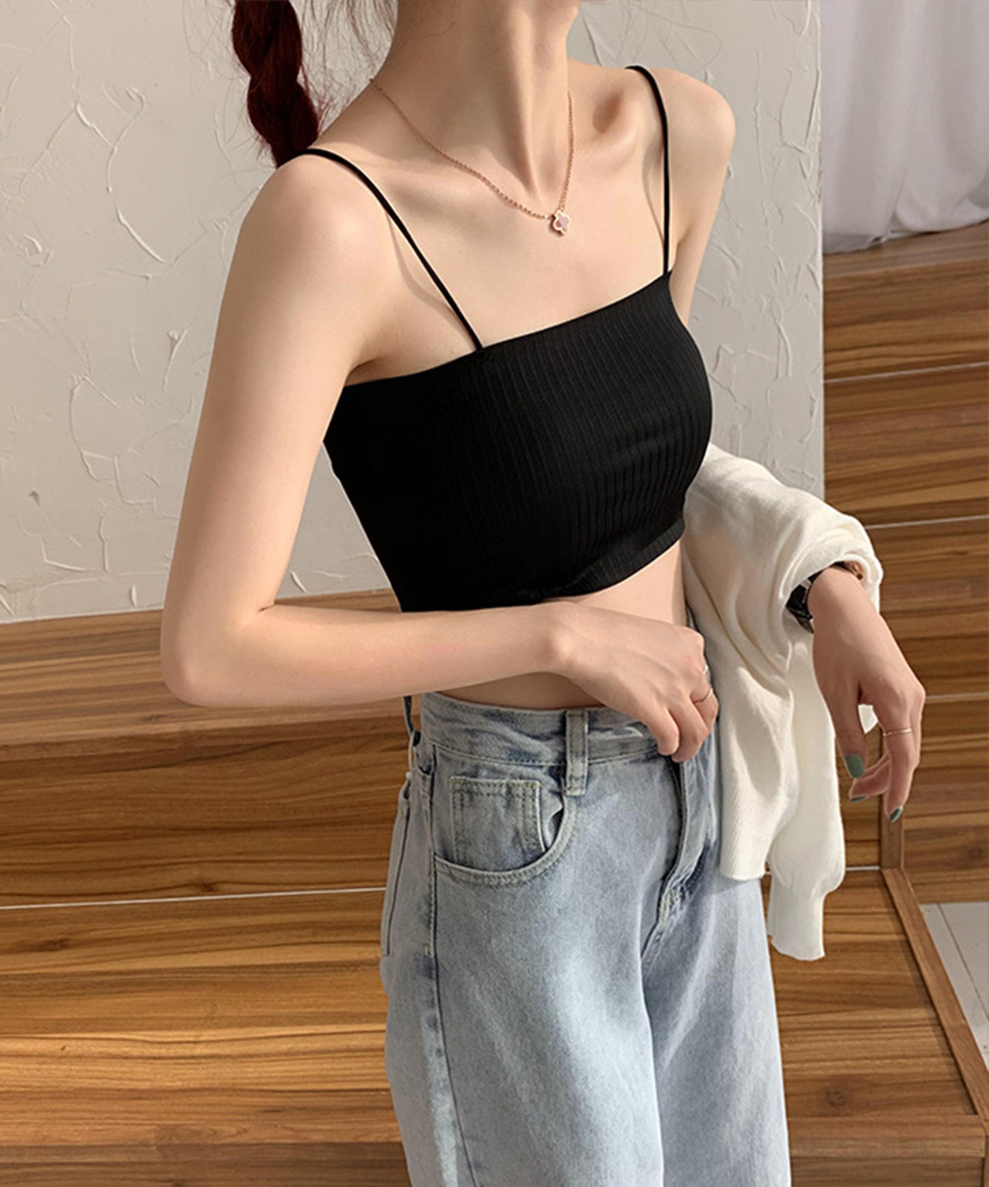 ミニマルチューブトップブラジャー