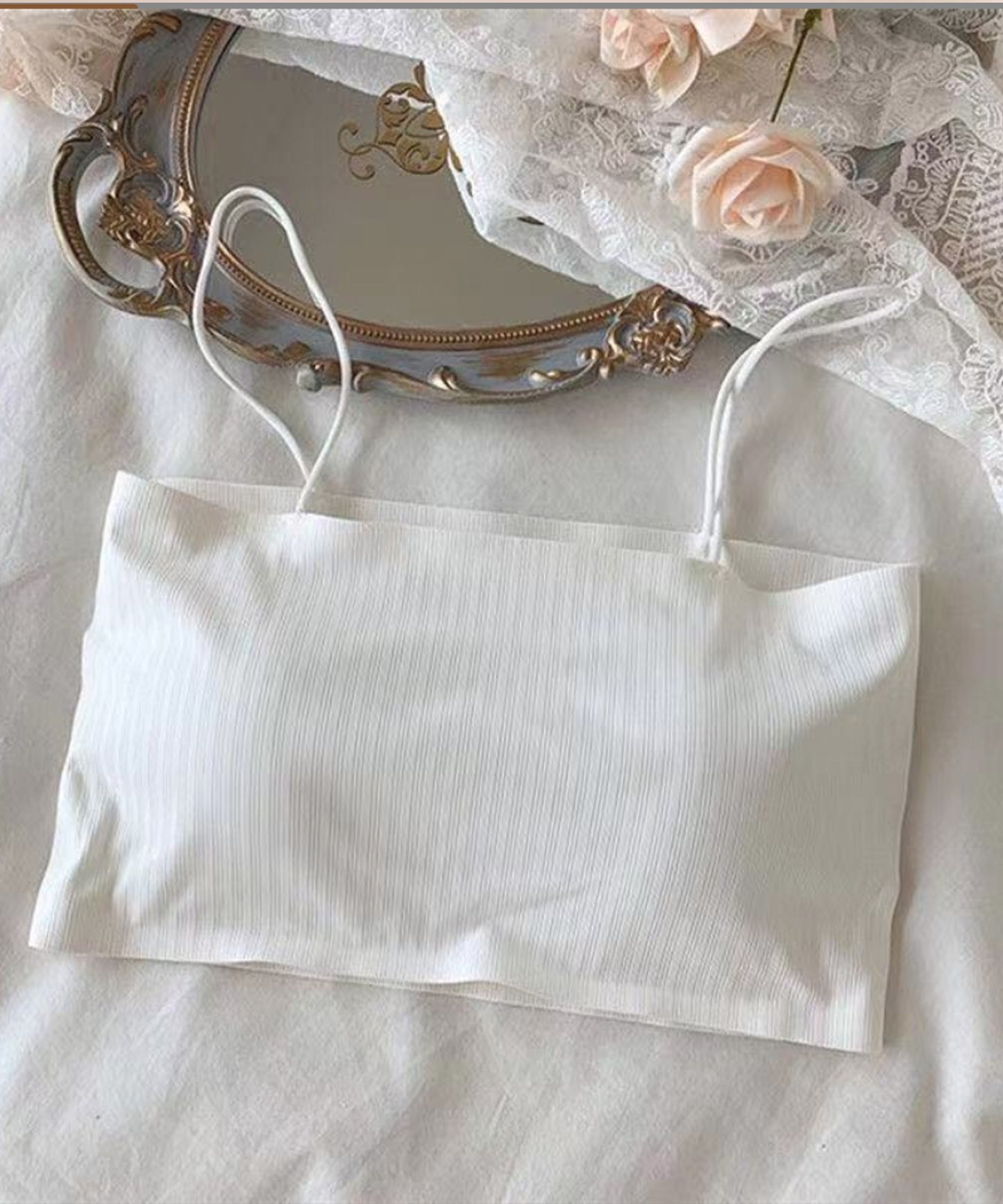 ミニマルチューブトップブラジャー