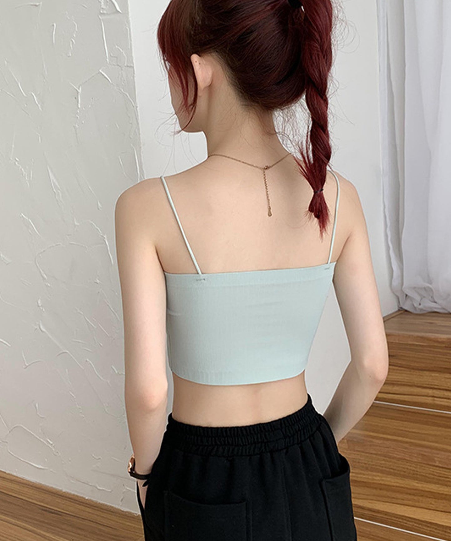 ミニマルチューブトップブラジャー