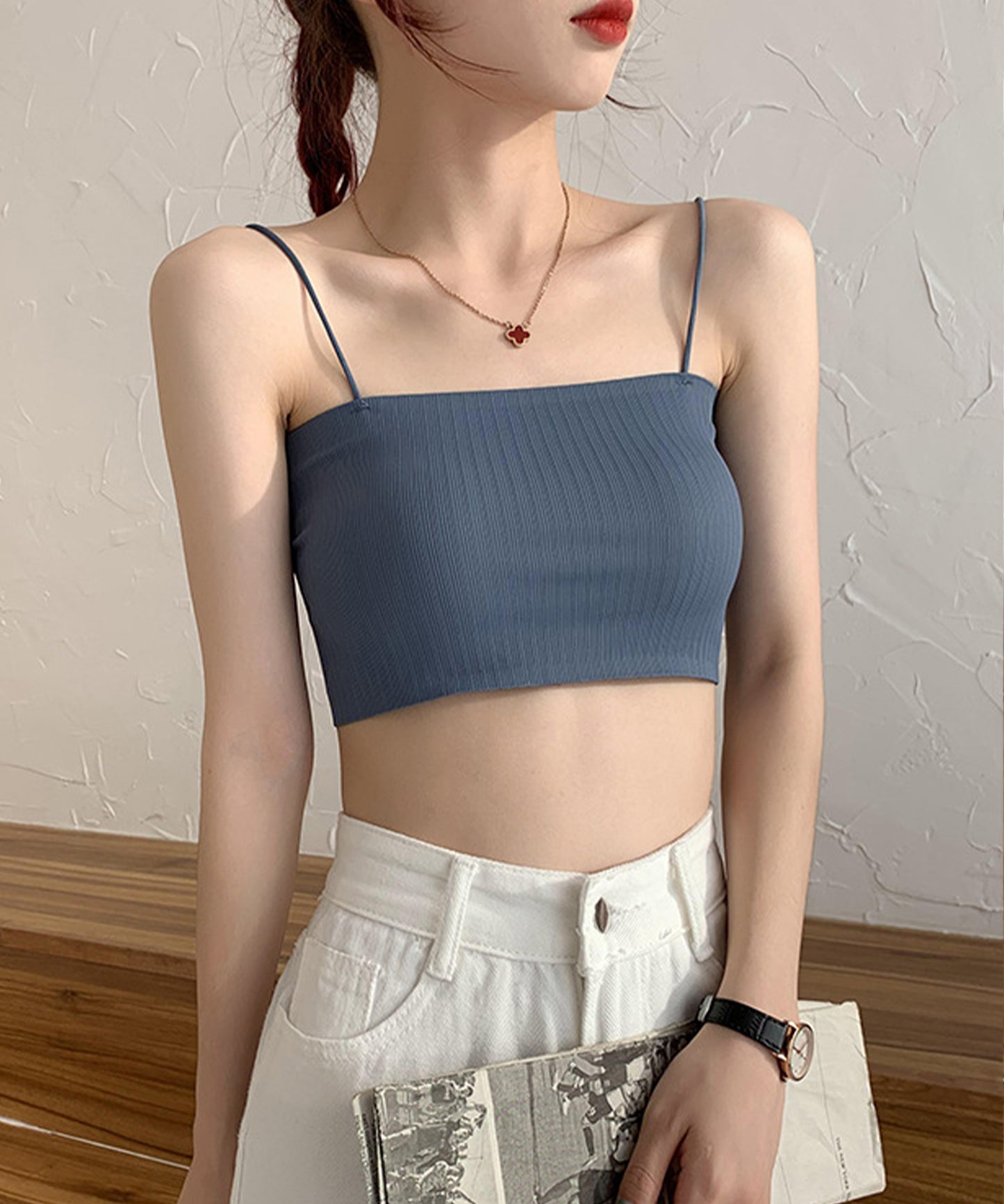 ミニマルチューブトップブラジャー