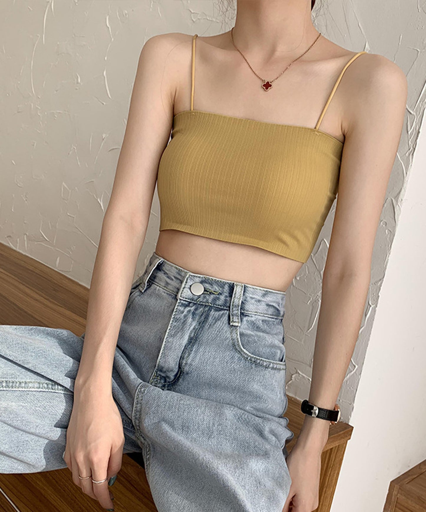 ミニマルチューブトップブラジャー