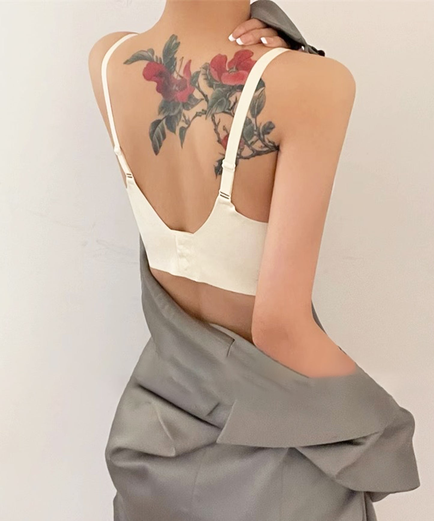 立体 メイク ノンワイヤー シームレス ブラジャー&ショーツ