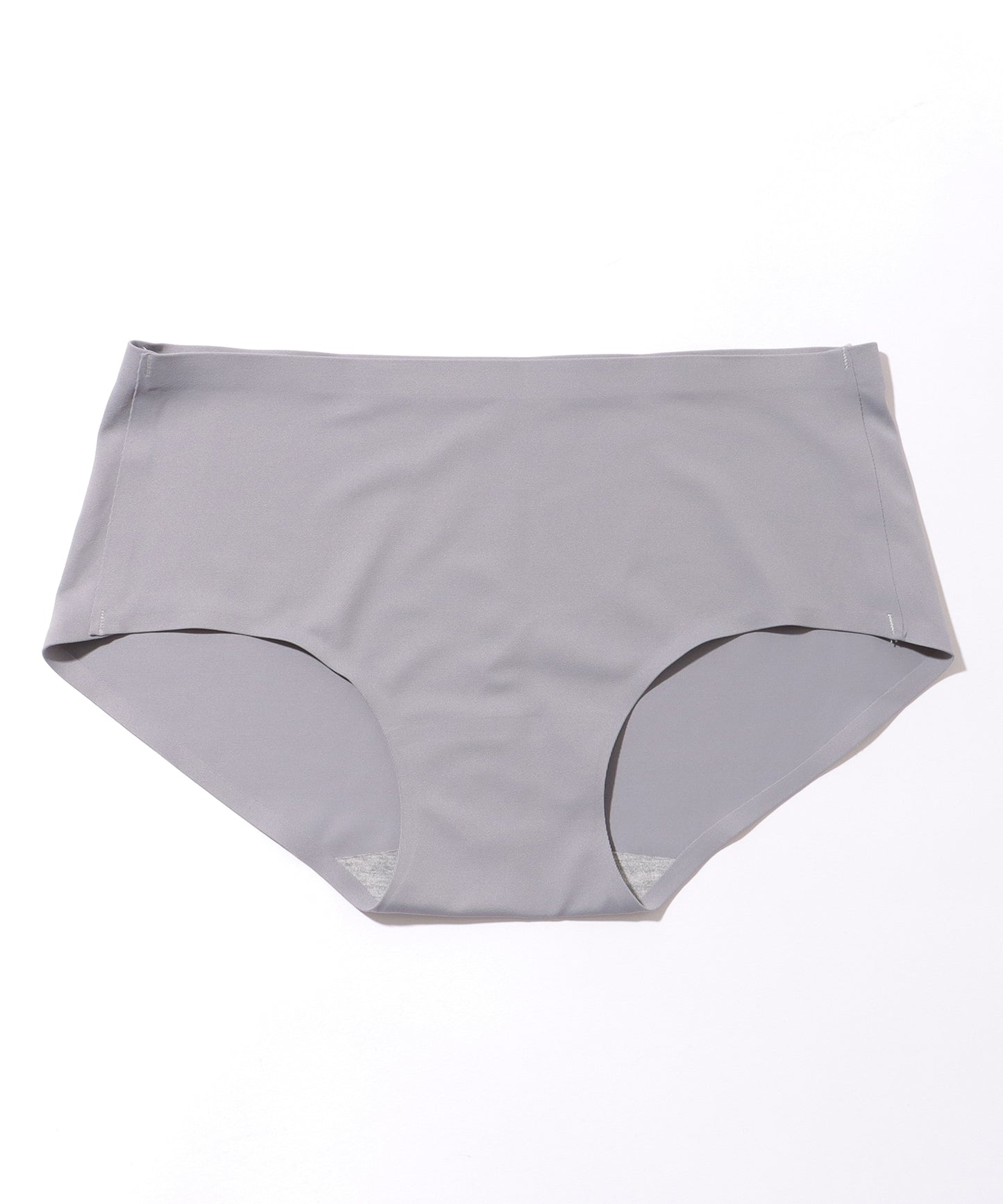 スカラップレース付き ソリッド シームレス 3/4 ブラ&ショーツ