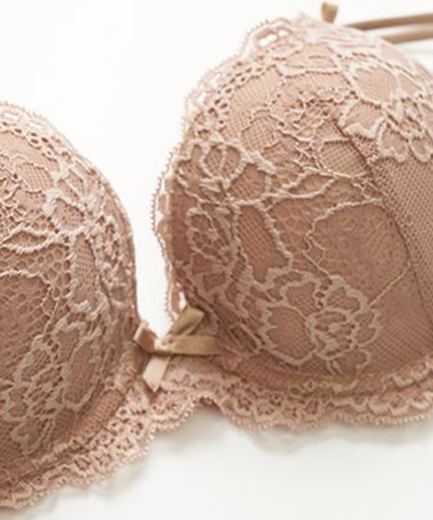 谷間メイク レースブラ・ショーツ2点セット