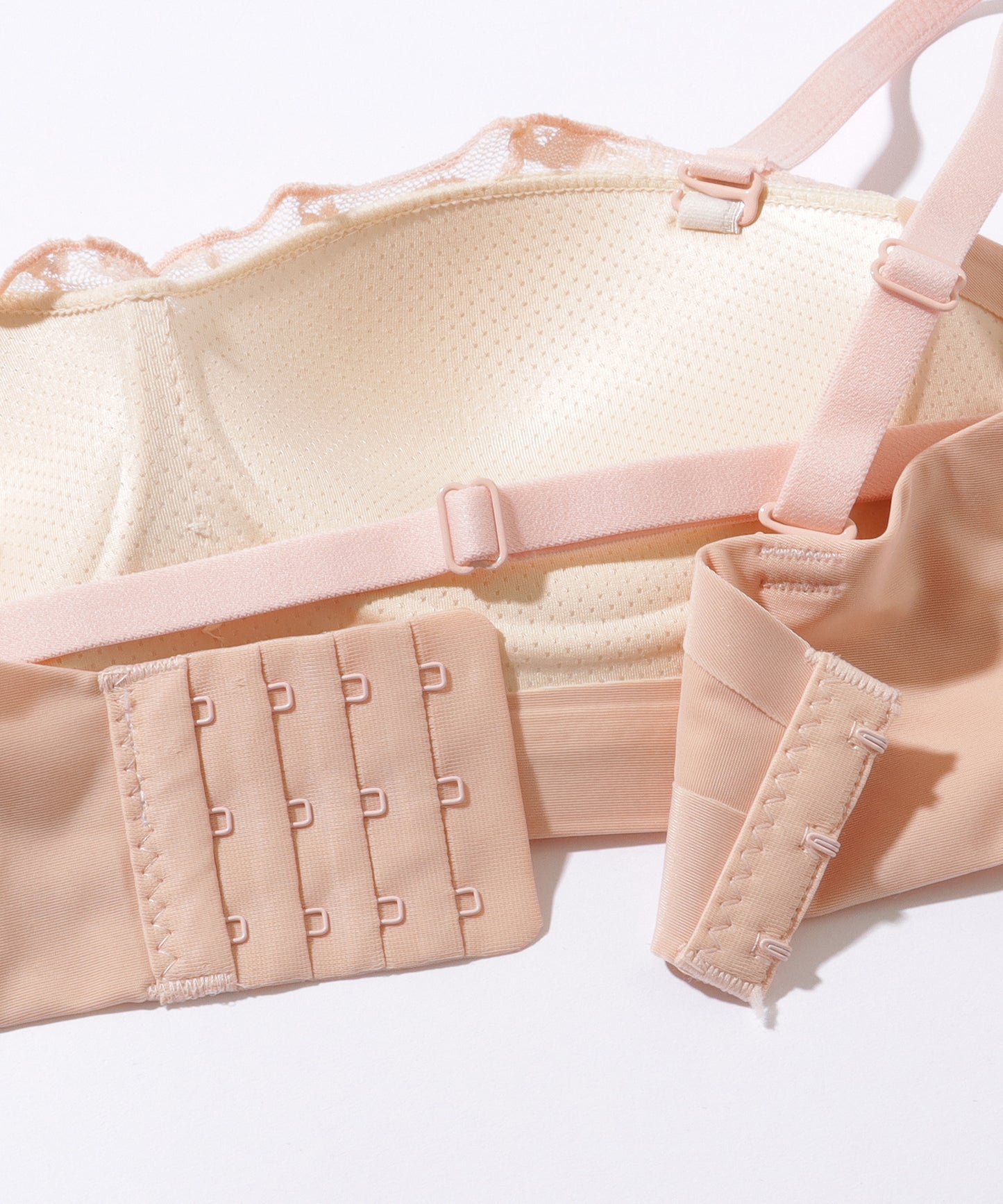 2WAY ダブルリボン ノンワイヤー 1/2 ブラ&ショーツ