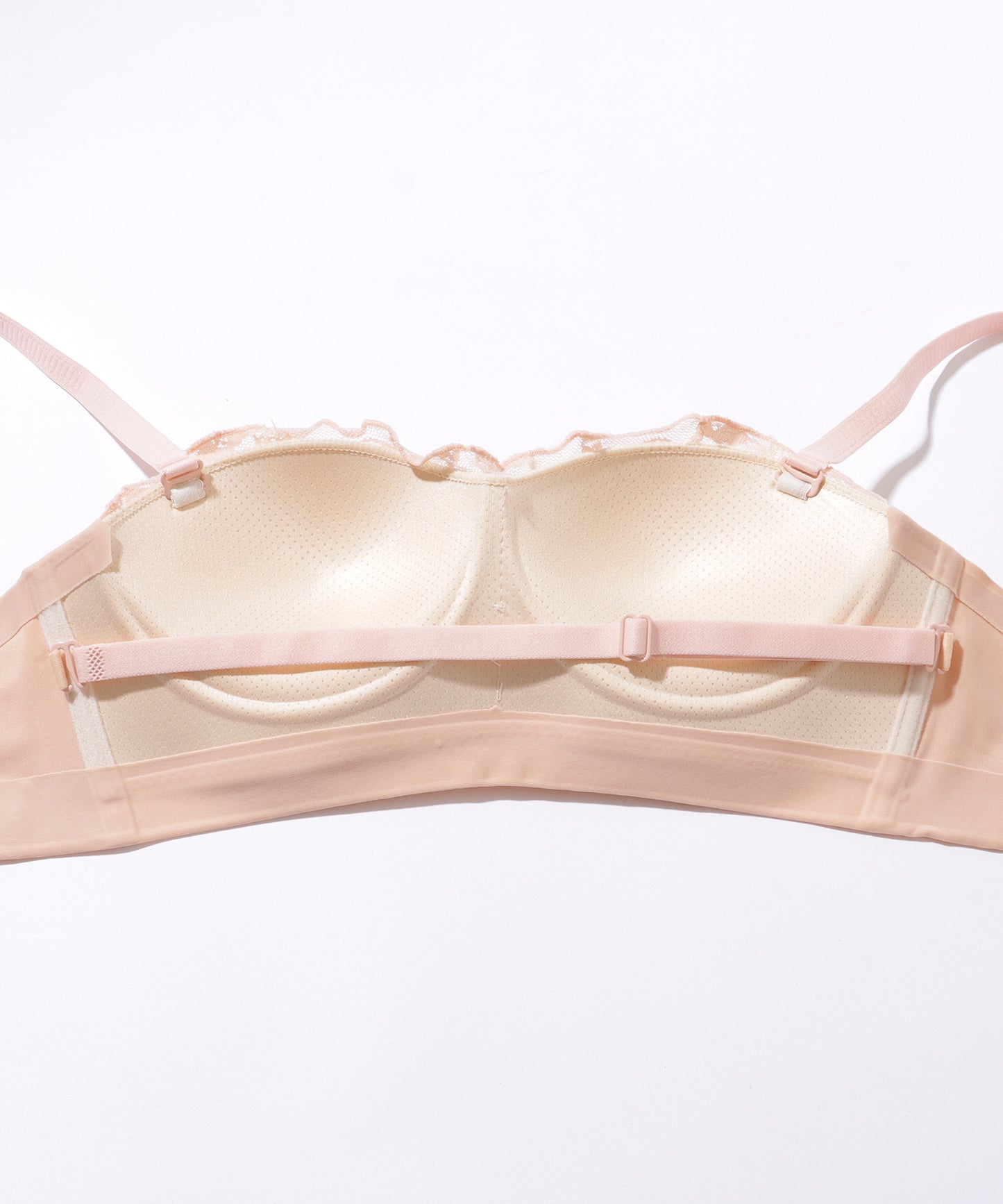 2WAY ダブルリボン ノンワイヤー 1/2 ブラ&ショーツ