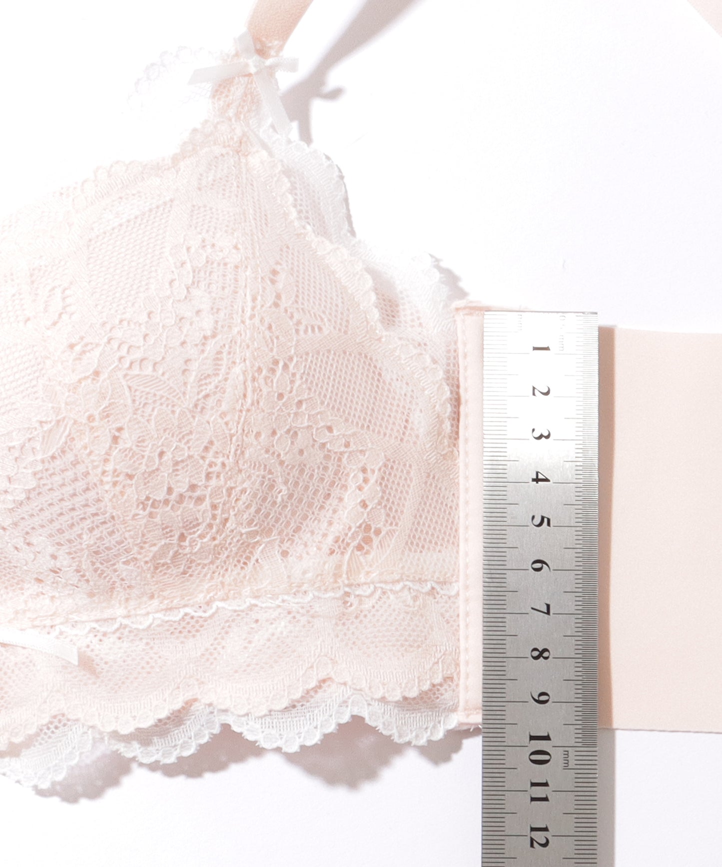 スカラップ レイヤード レーシィ 脇高 ブラ&ショーツ