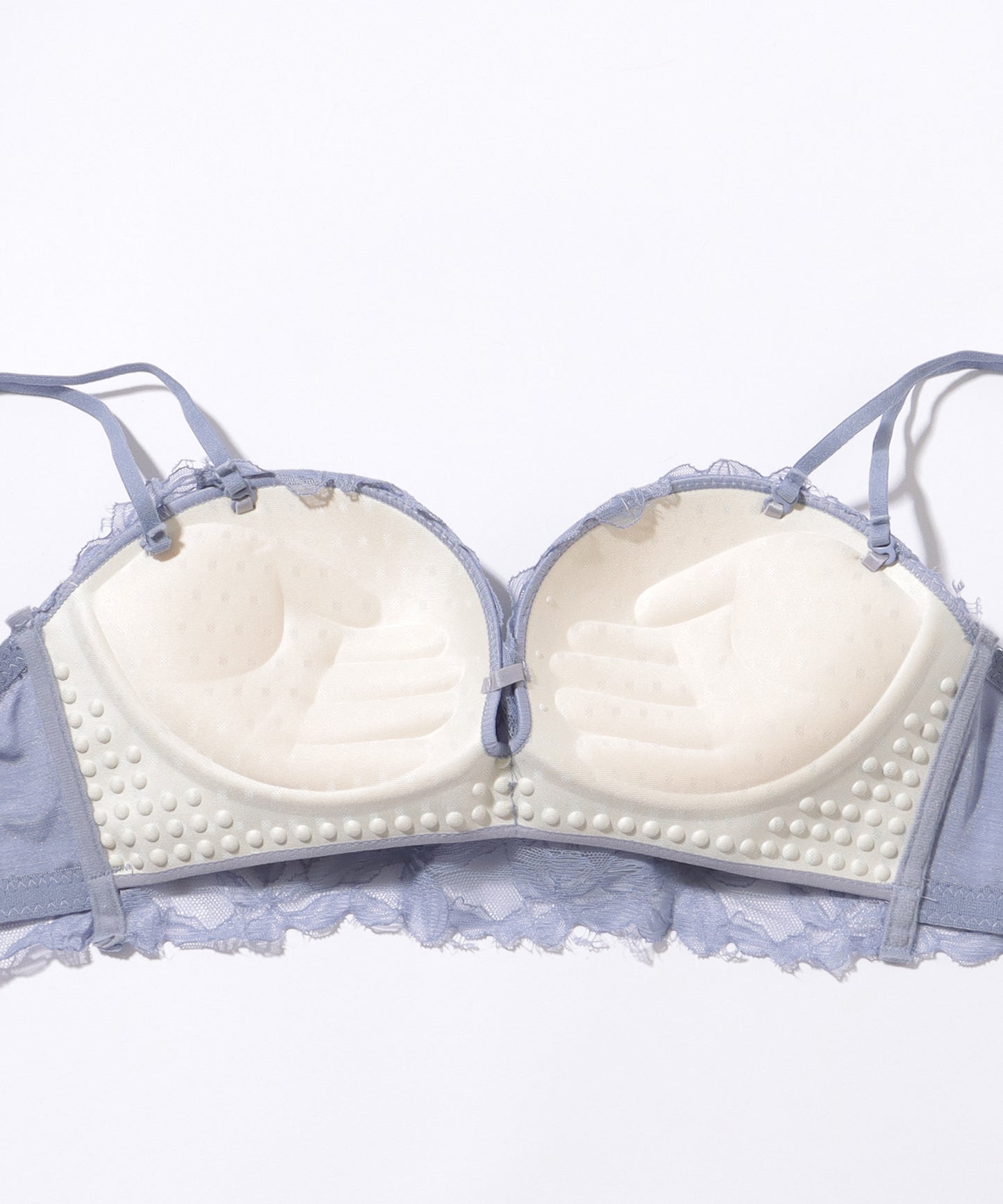 エレガント レース 3/4 ノンワイヤー ブラ&ショーツ