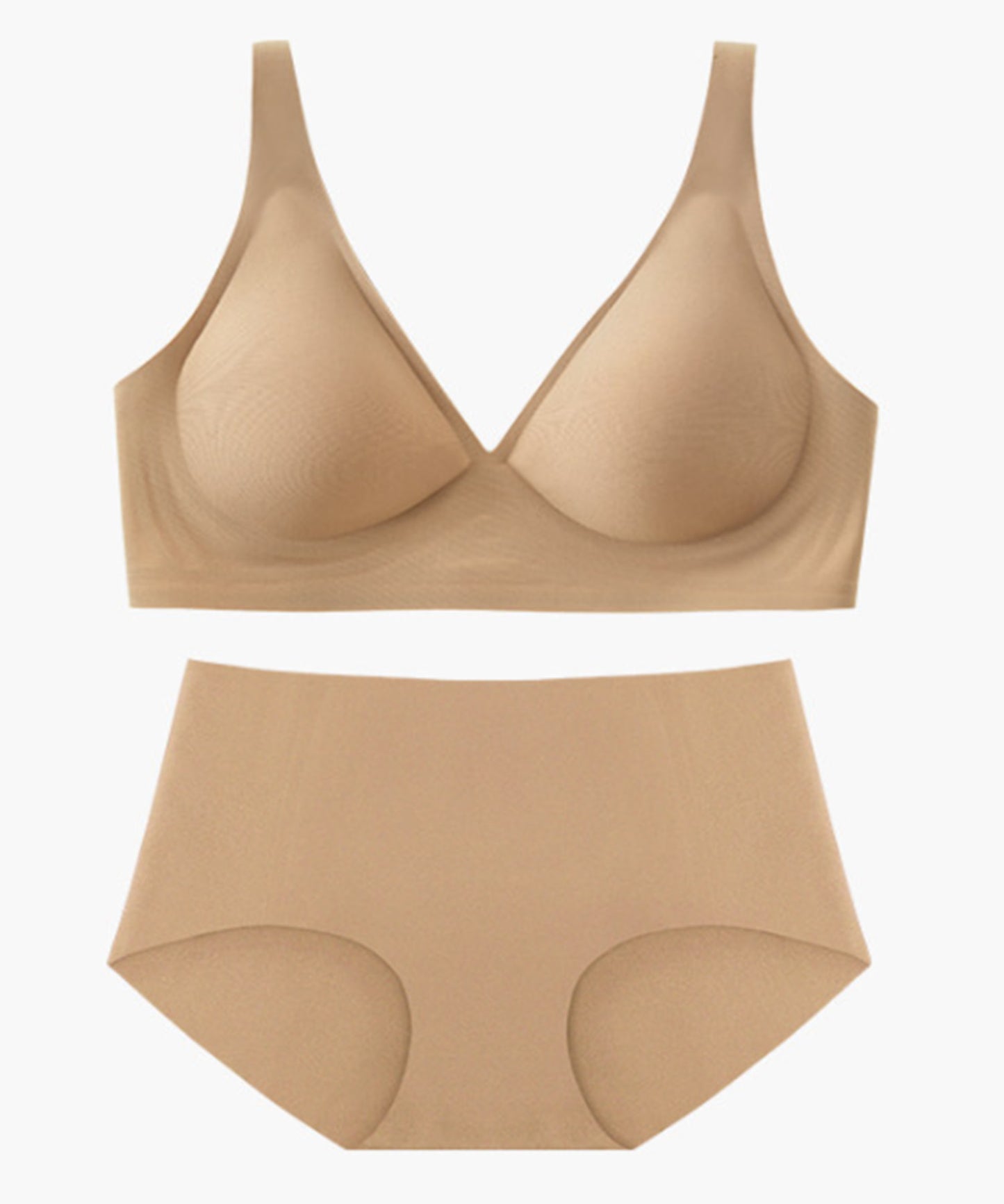 アウターに響かないブラ&ショーツ 2点セット