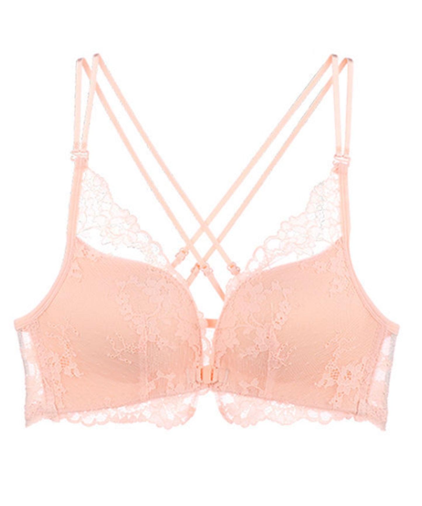 フロントホックブラ&ショーツ 2点セット