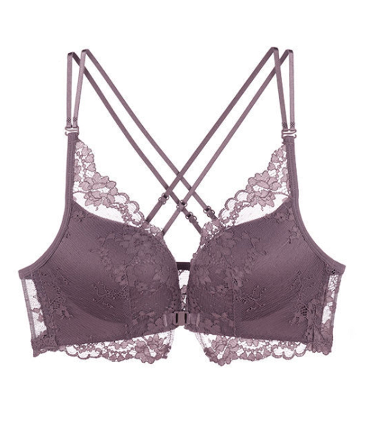 フロントホックブラ&ショーツ 2点セット