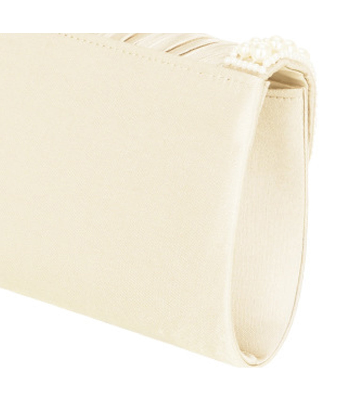 プリーツデザインパール&ストーン2WAYクラッチバッグ