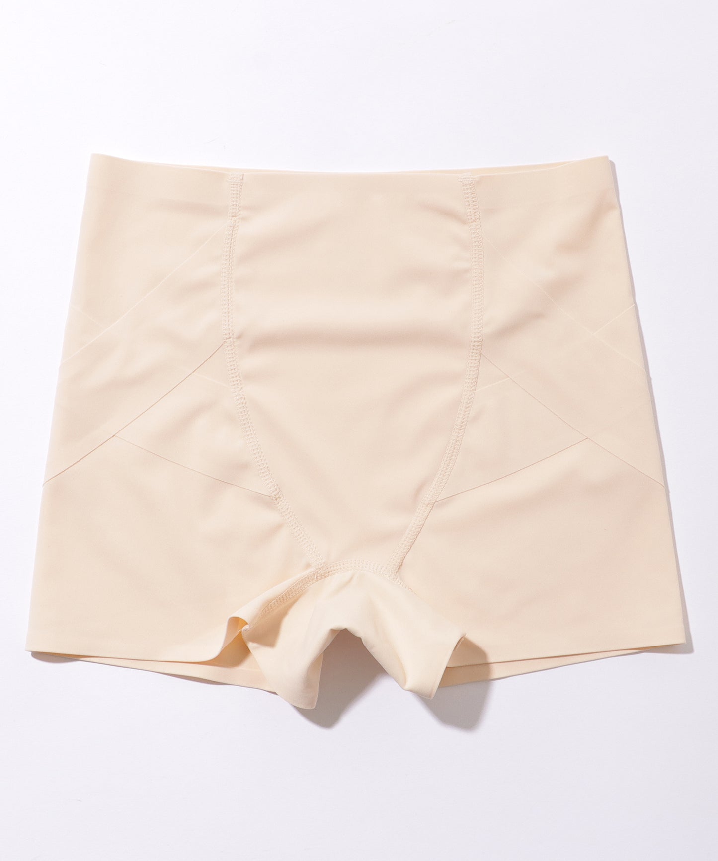 ミドル丈 ベーシック クロス ストレッチ ガードル ショーツ