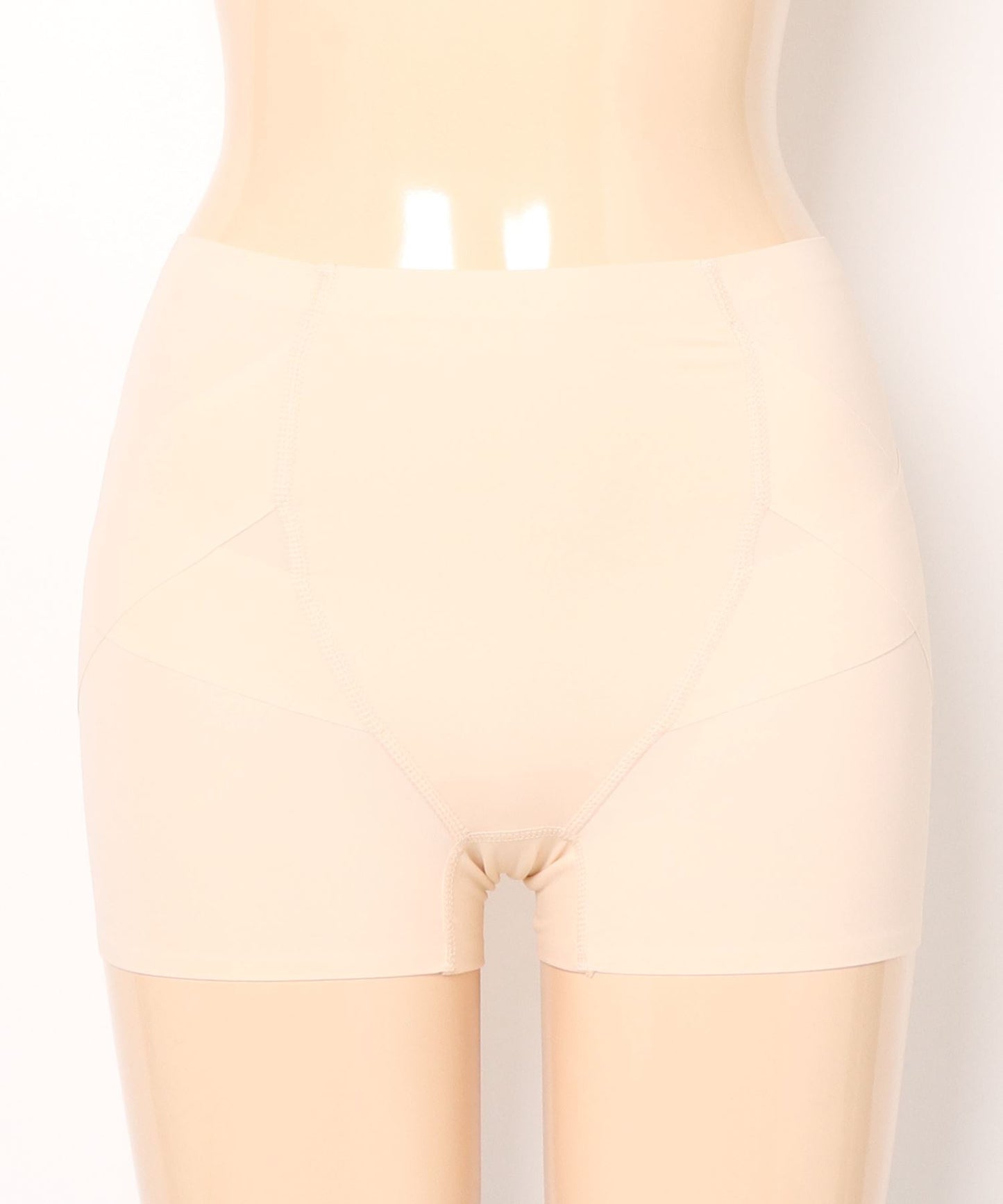 ミドル丈 ベーシック クロス ストレッチ ガードル ショーツ