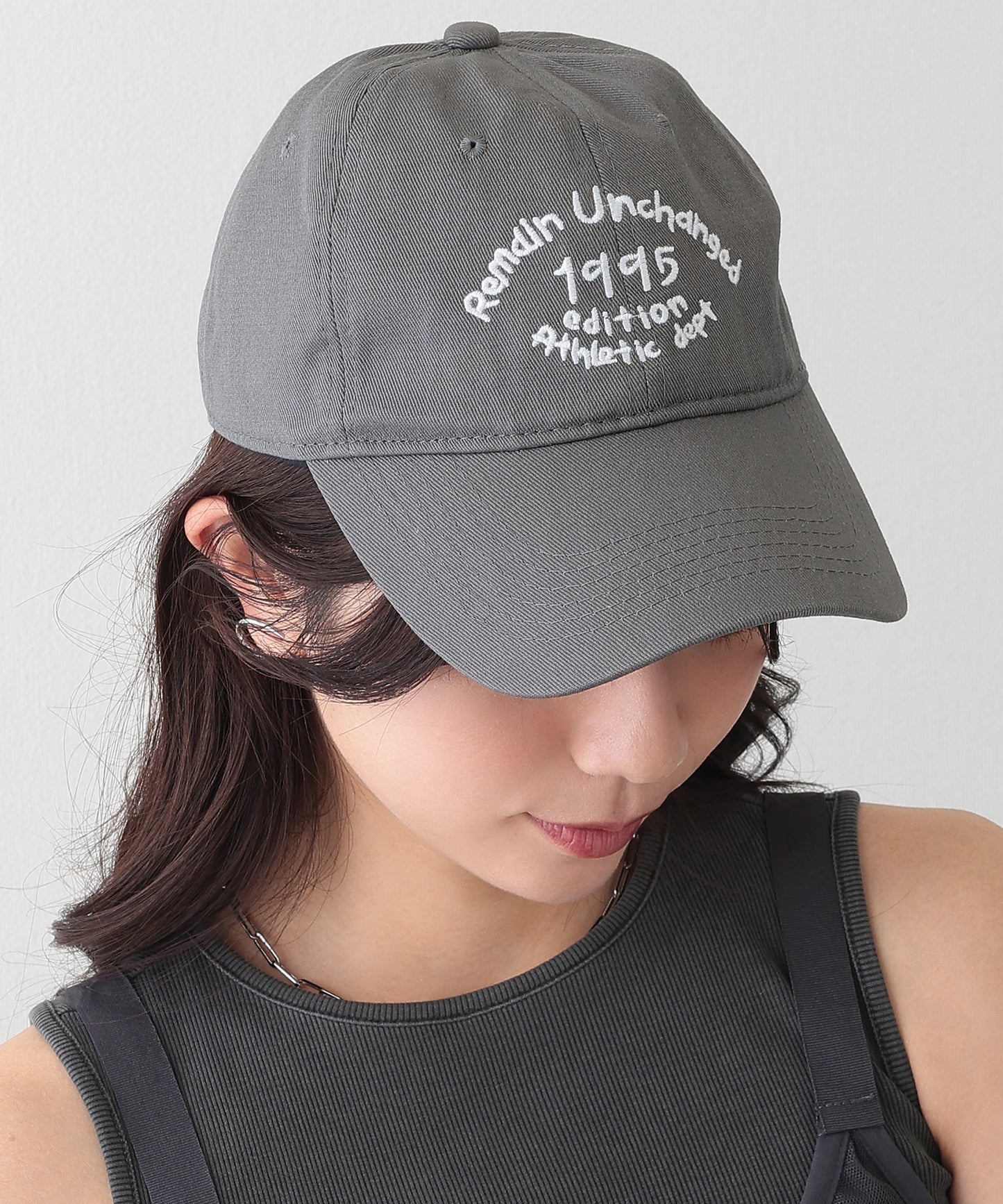 配色 ナンバー 刺繍付き ベースボール キャップ
