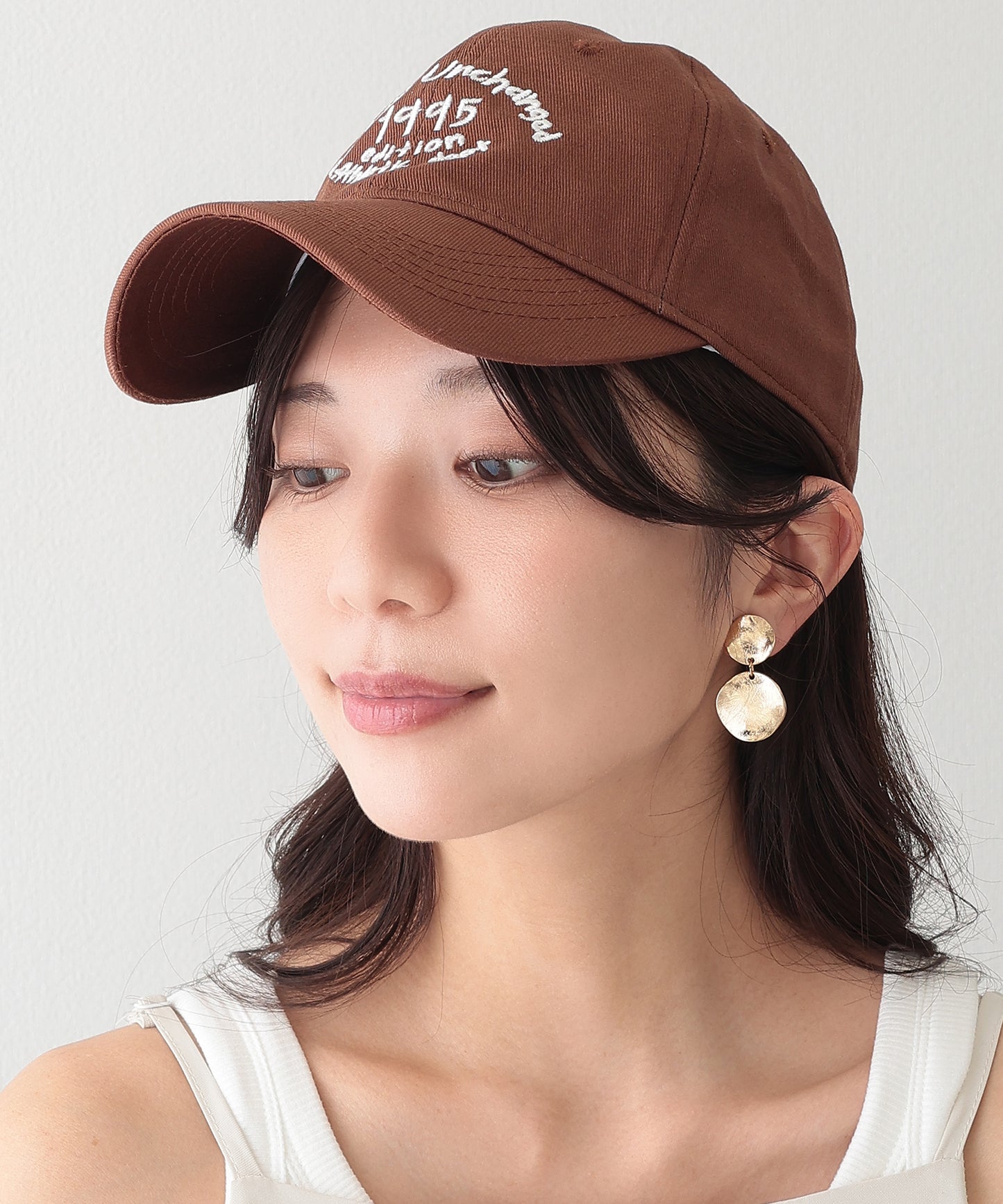 配色 ナンバー 刺繍付き ベースボール キャップ