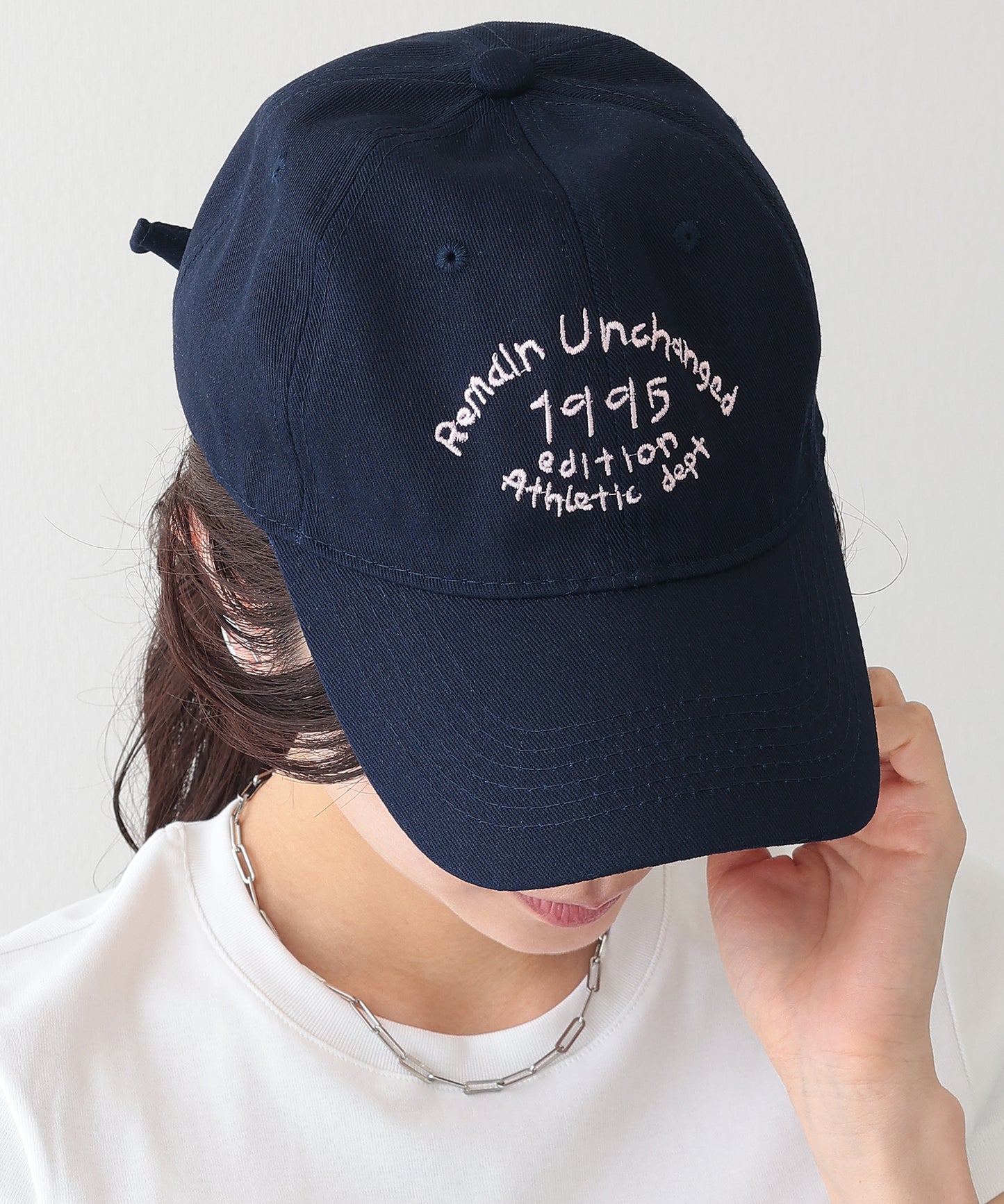 配色 ナンバー 刺繍付き ベースボール キャップ