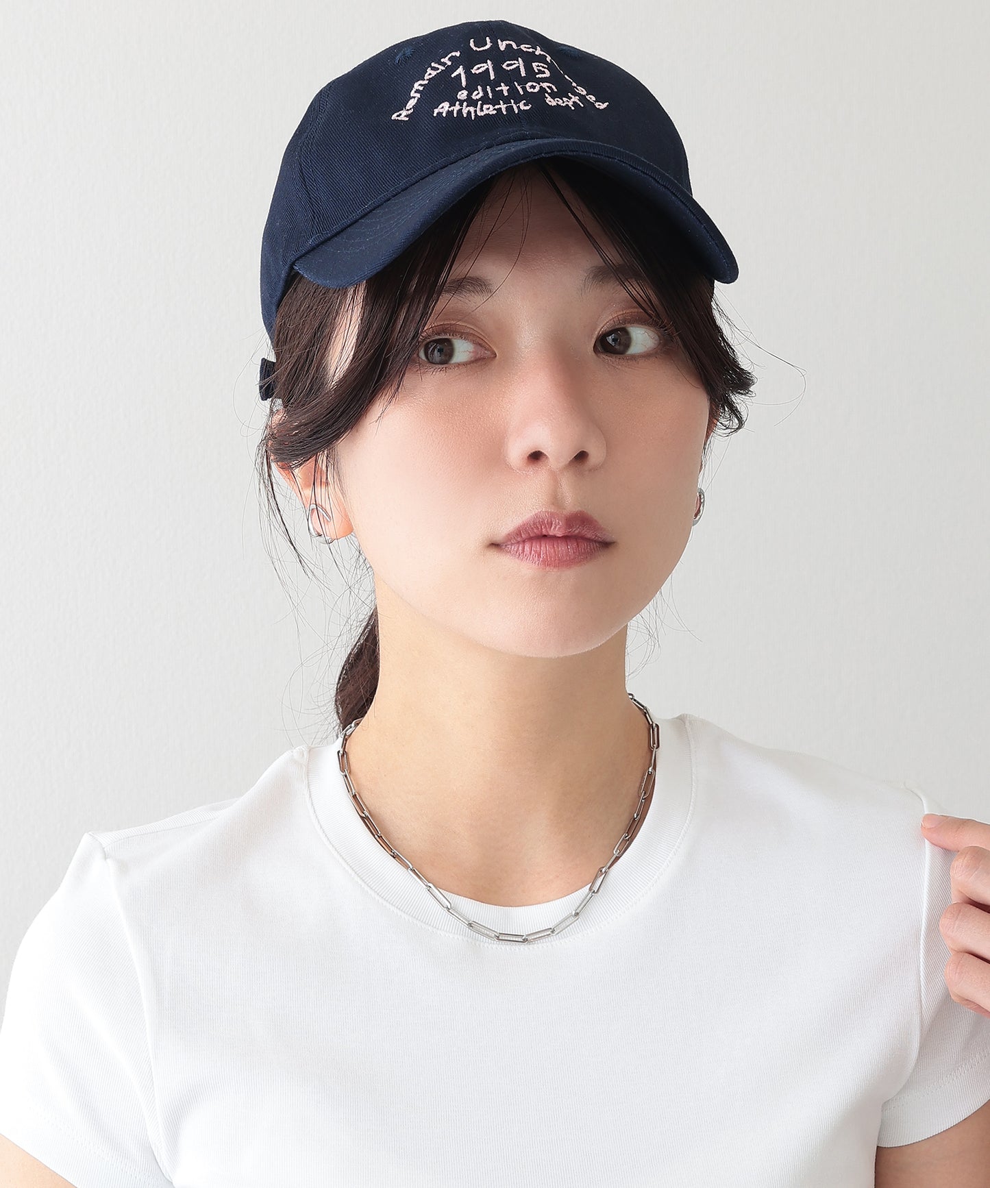 配色 ナンバー 刺繍付き ベースボール キャップ