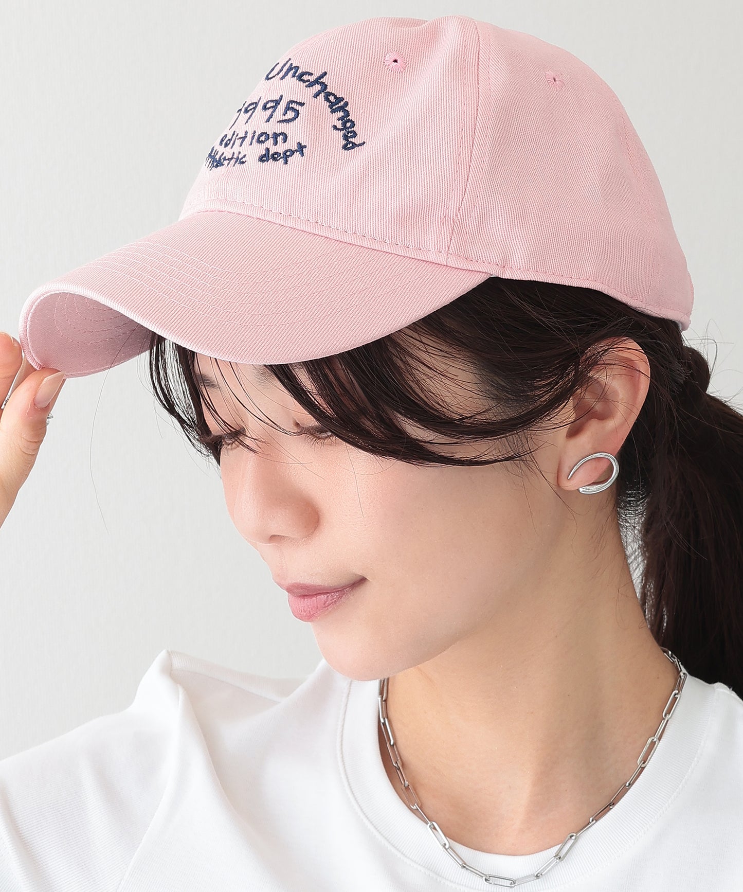 配色 ナンバー 刺繍付き ベースボール キャップ