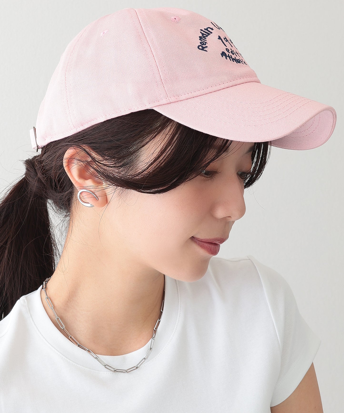 配色 ナンバー 刺繍付き ベースボール キャップ