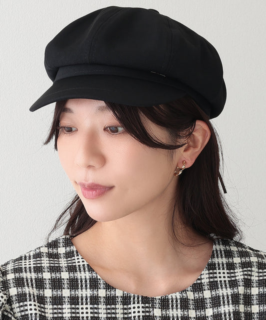 メタリック パーツ付き ベーシック カラー キャスケット