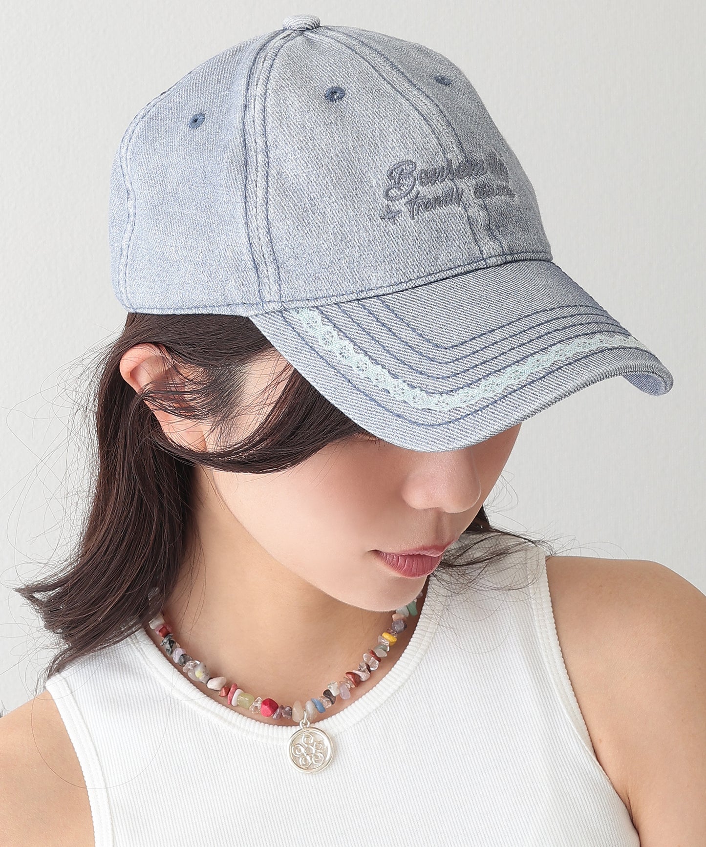 レース ライン ベーシック ベースボール キャップ