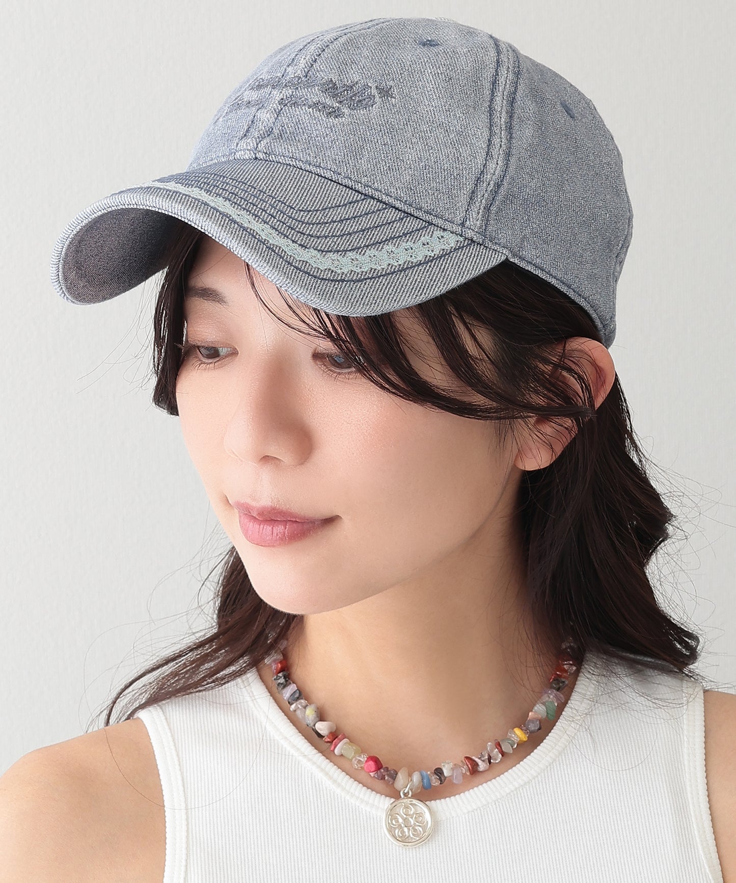 レース ライン ベーシック ベースボール キャップ