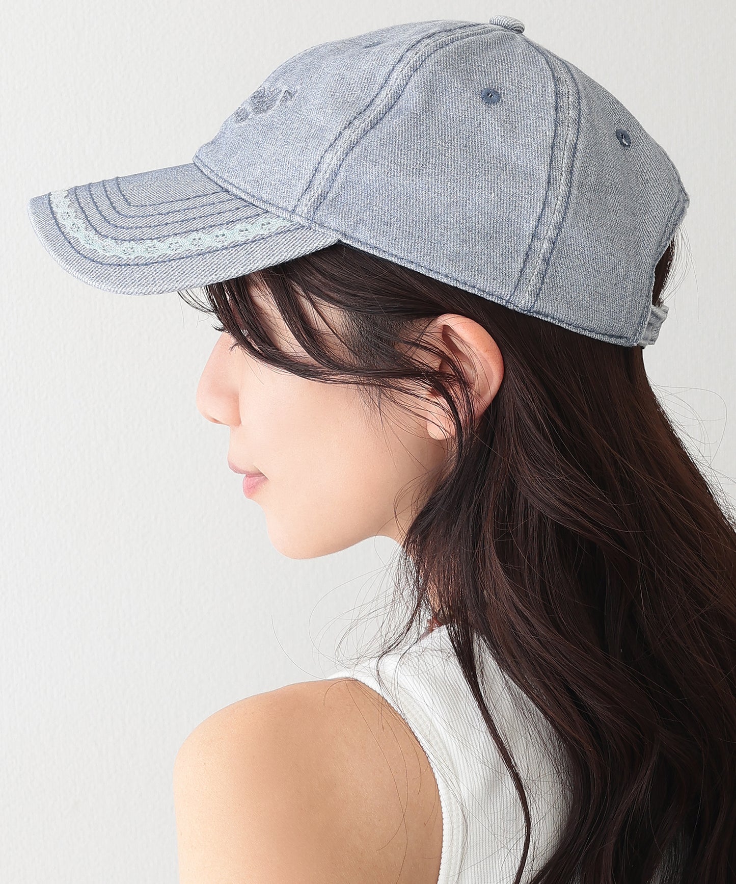 レース ライン ベーシック ベースボール キャップ