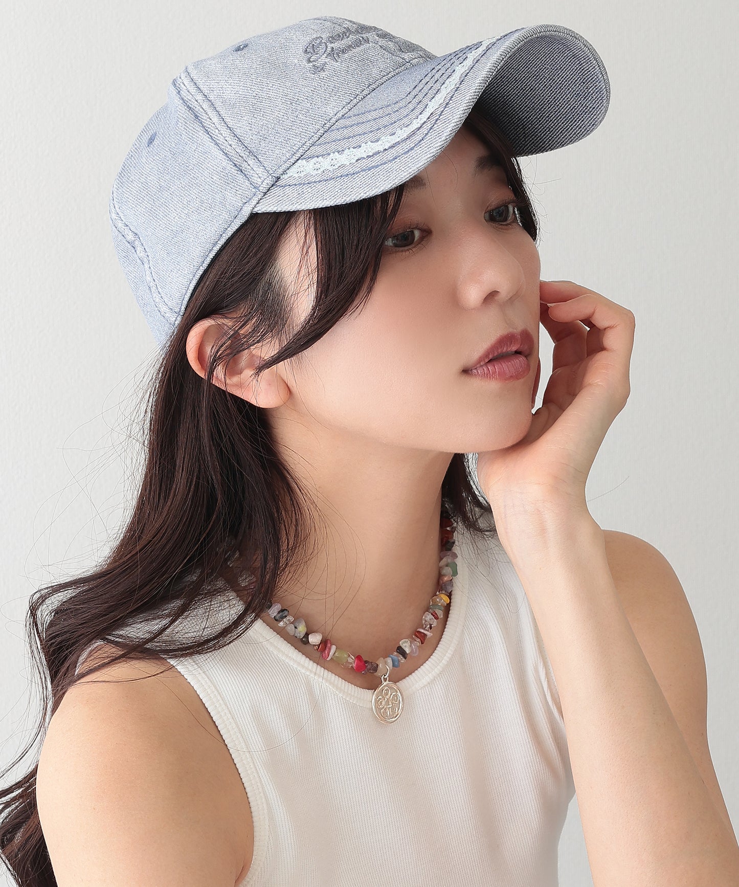 レース ライン ベーシック ベースボール キャップ