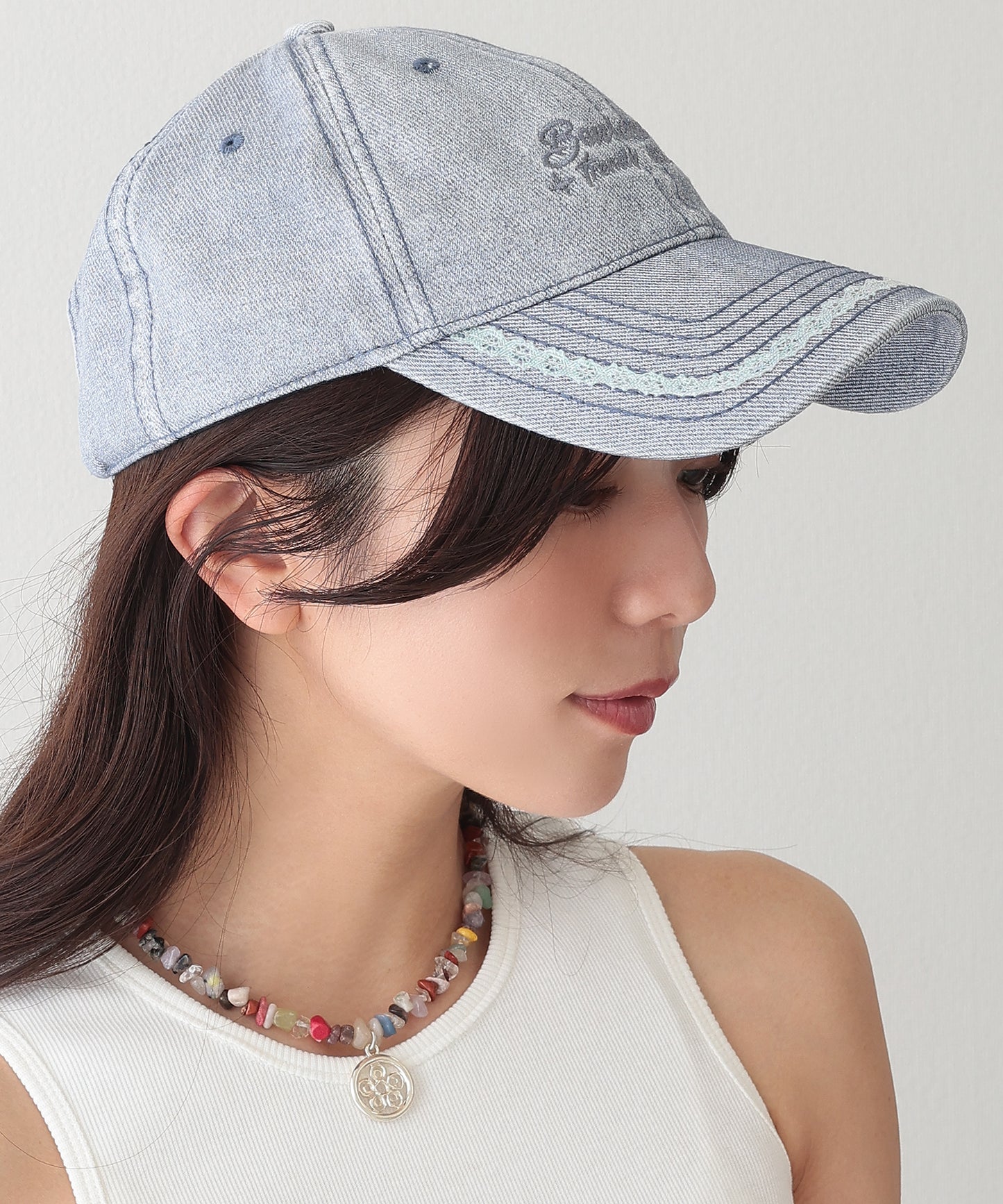 レース ライン ベーシック ベースボール キャップ