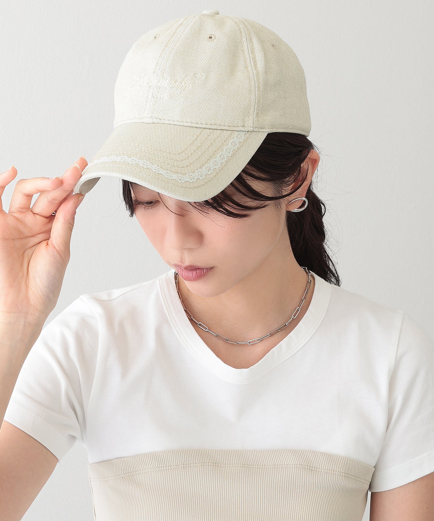 レース ライン ベーシック ベースボール キャップ