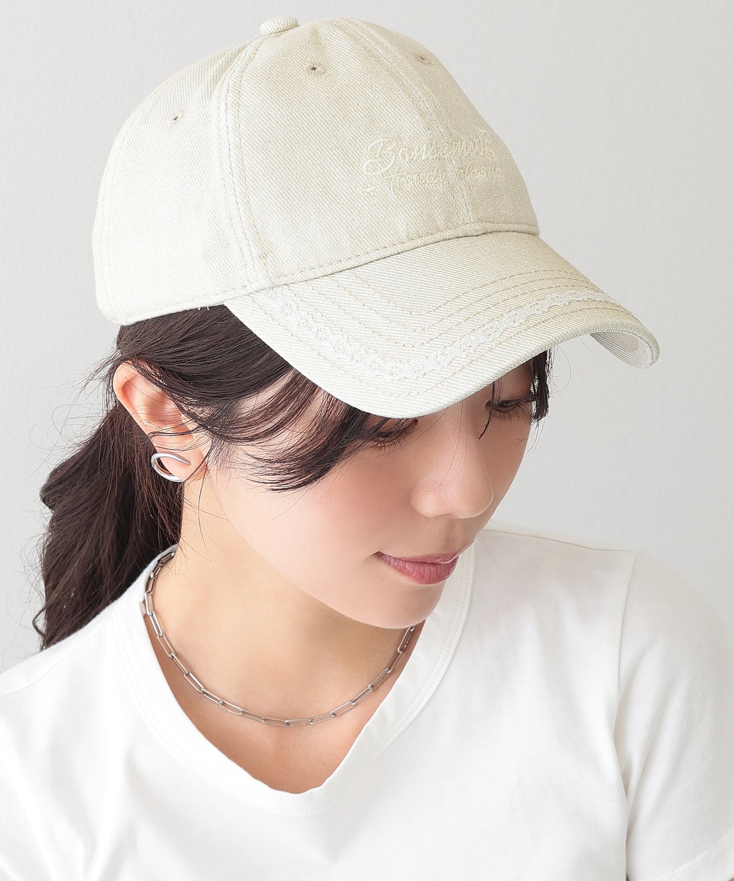レース ライン ベーシック ベースボール キャップ