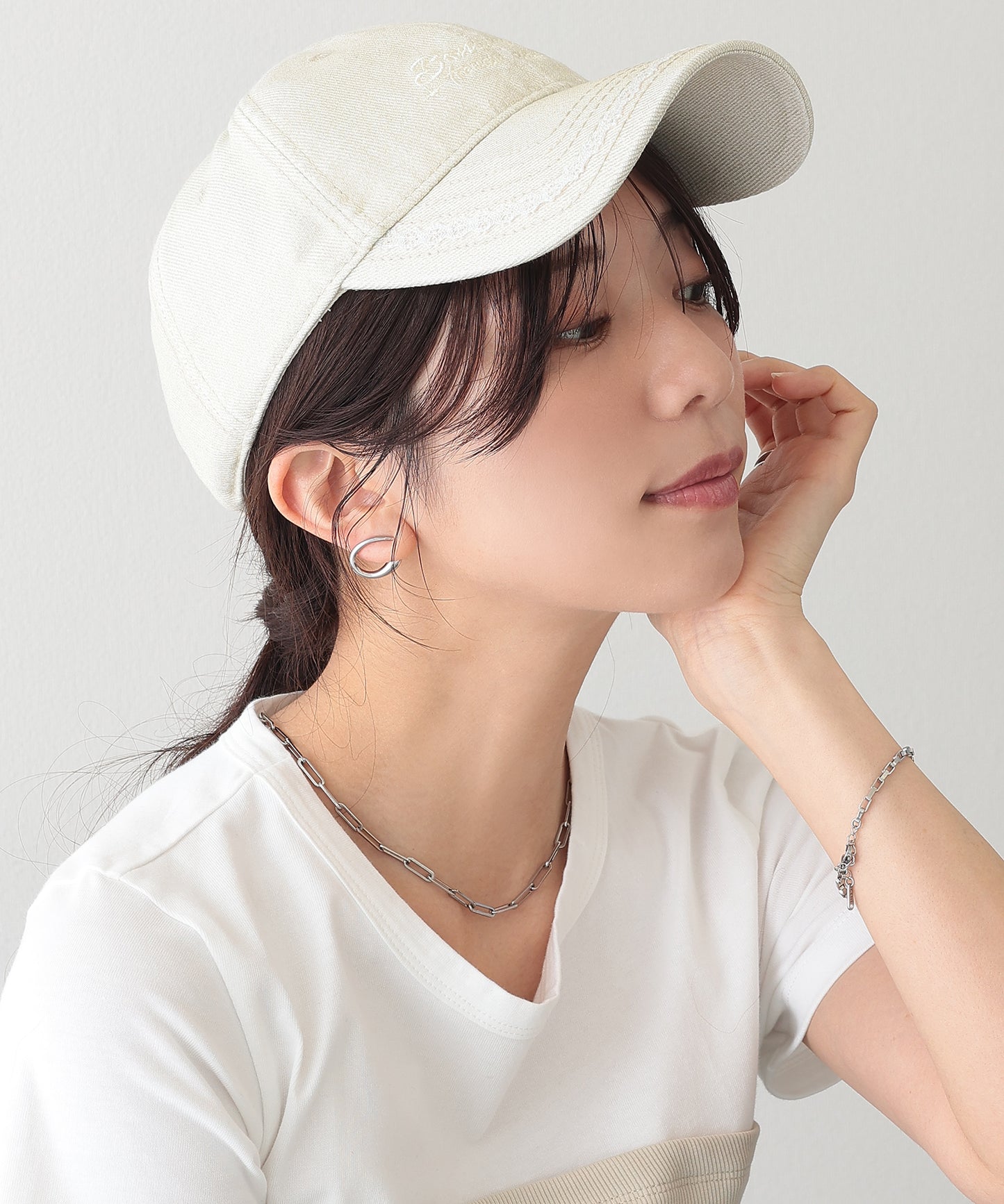 レース ライン ベーシック ベースボール キャップ