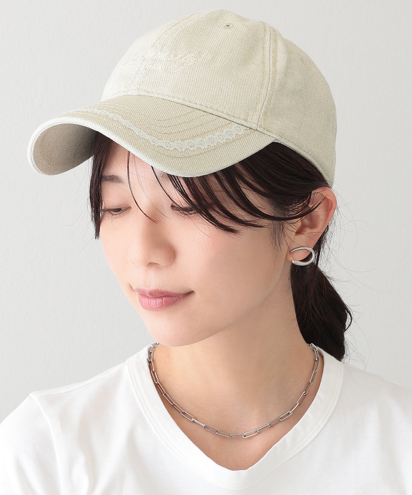 レース ライン ベーシック ベースボール キャップ
