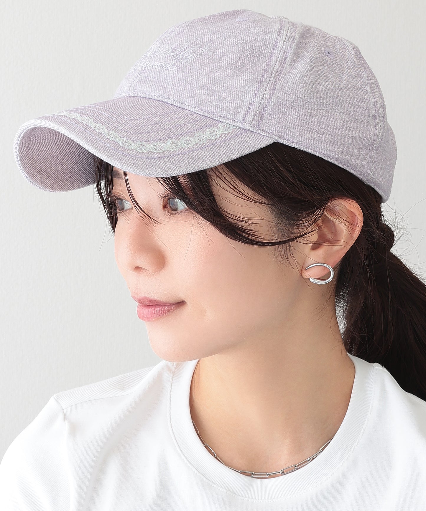 レース ライン ベーシック ベースボール キャップ