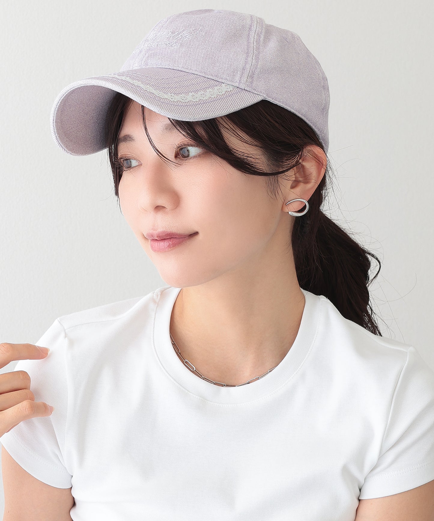 レース ライン ベーシック ベースボール キャップ