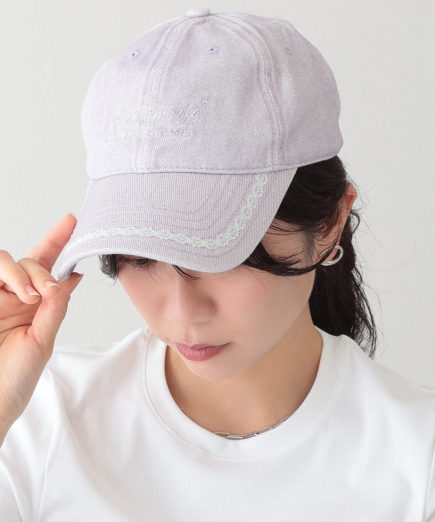 レース ライン ベーシック ベースボール キャップ