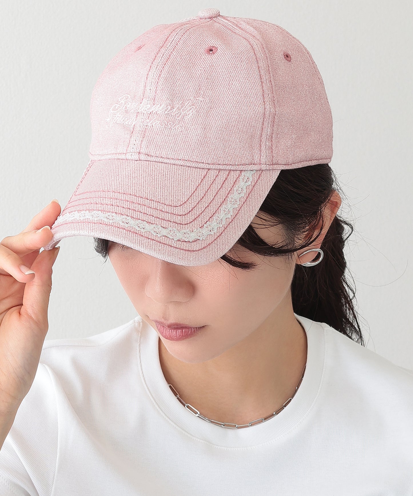 レース ライン ベーシック ベースボール キャップ