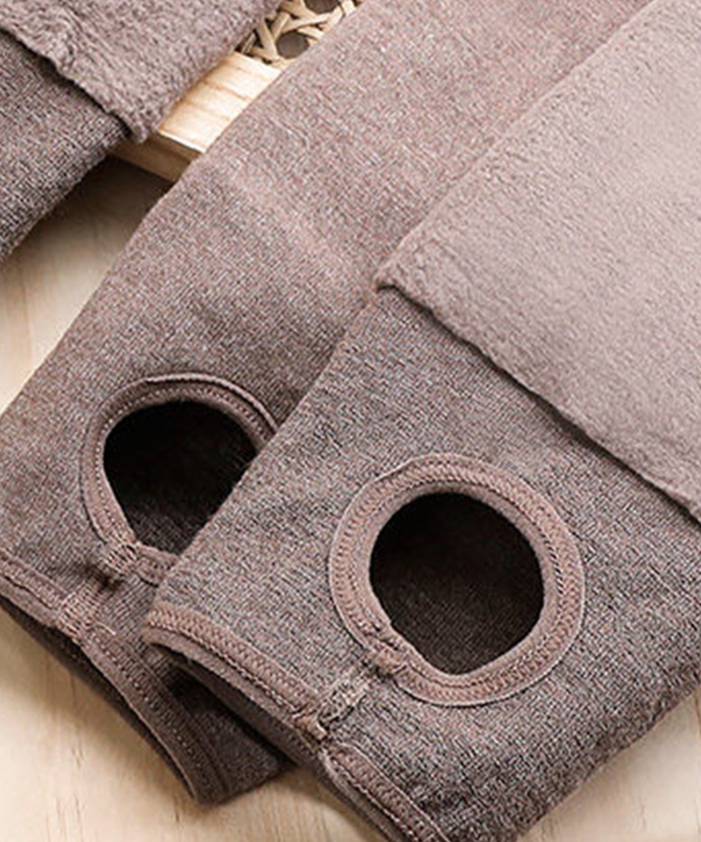 ハイウスト トレンカ タイツ 立体構造 ボーン加工