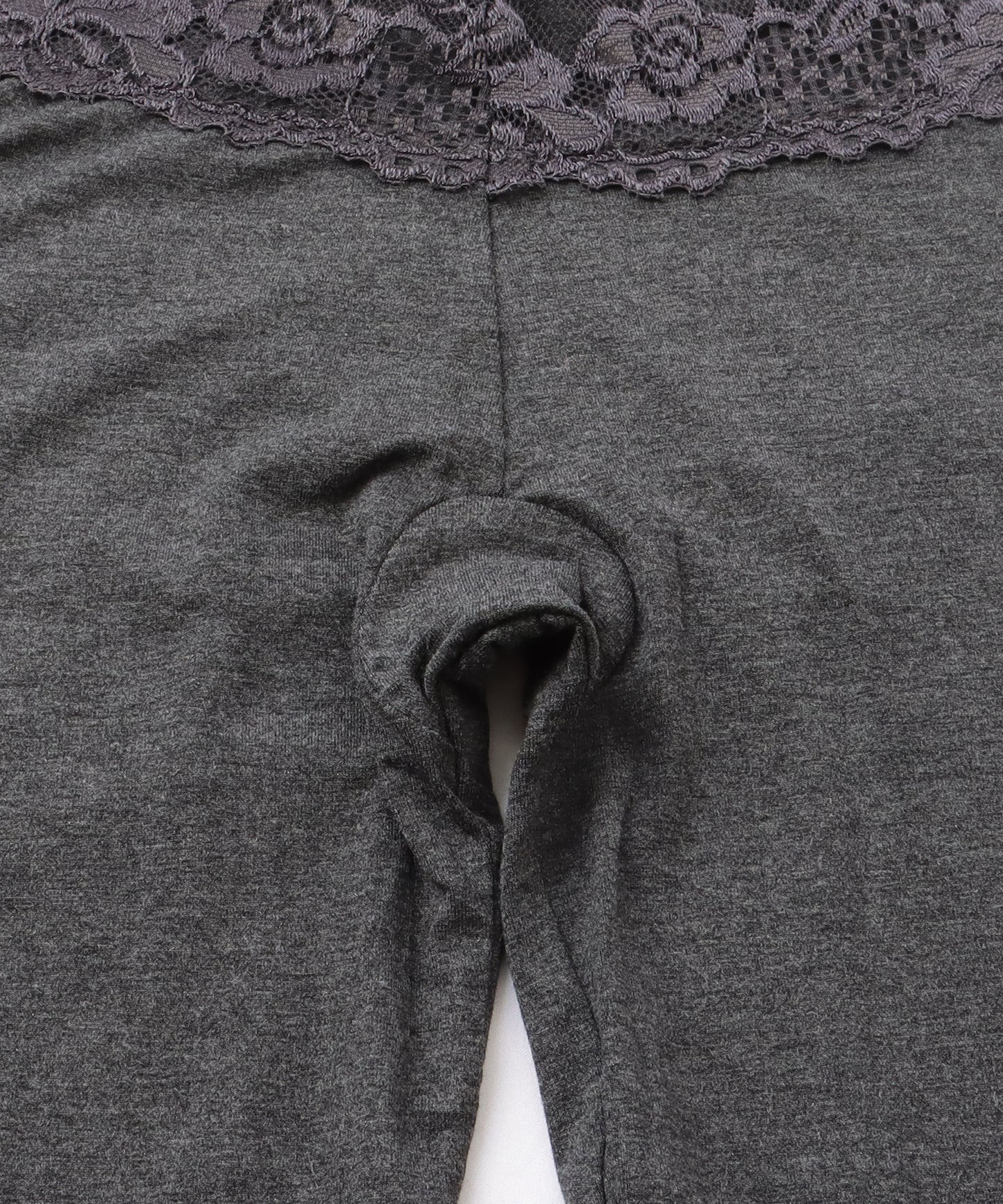 レース ドッキング ハイウエスト ベーシック レギンス