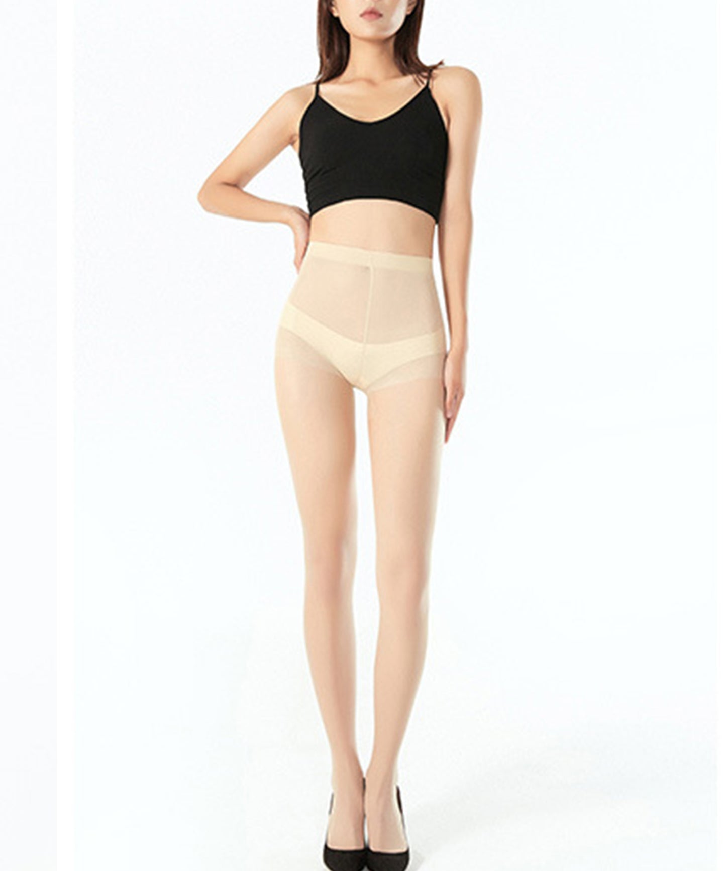 同色3足組 薄手ストッキング